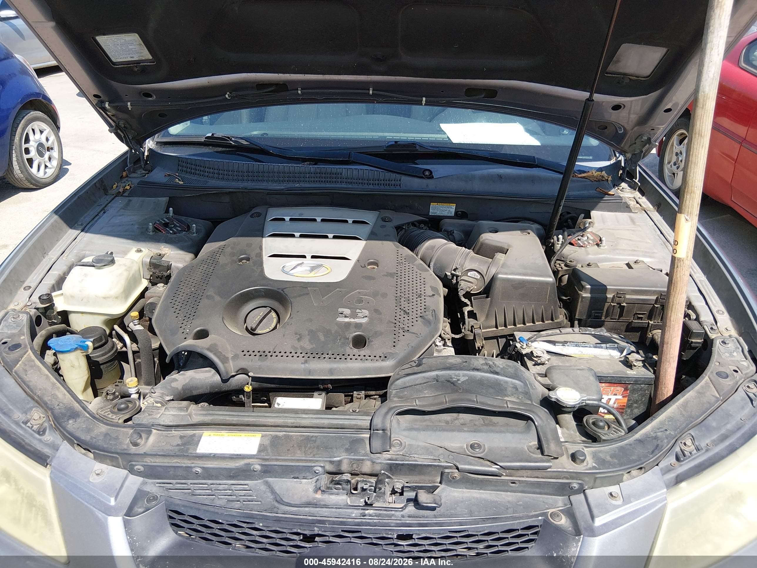 2006 Hyundai Sonata Gls V6/lx V6 Фиолетовый vin: 5NPEU46F16H075752