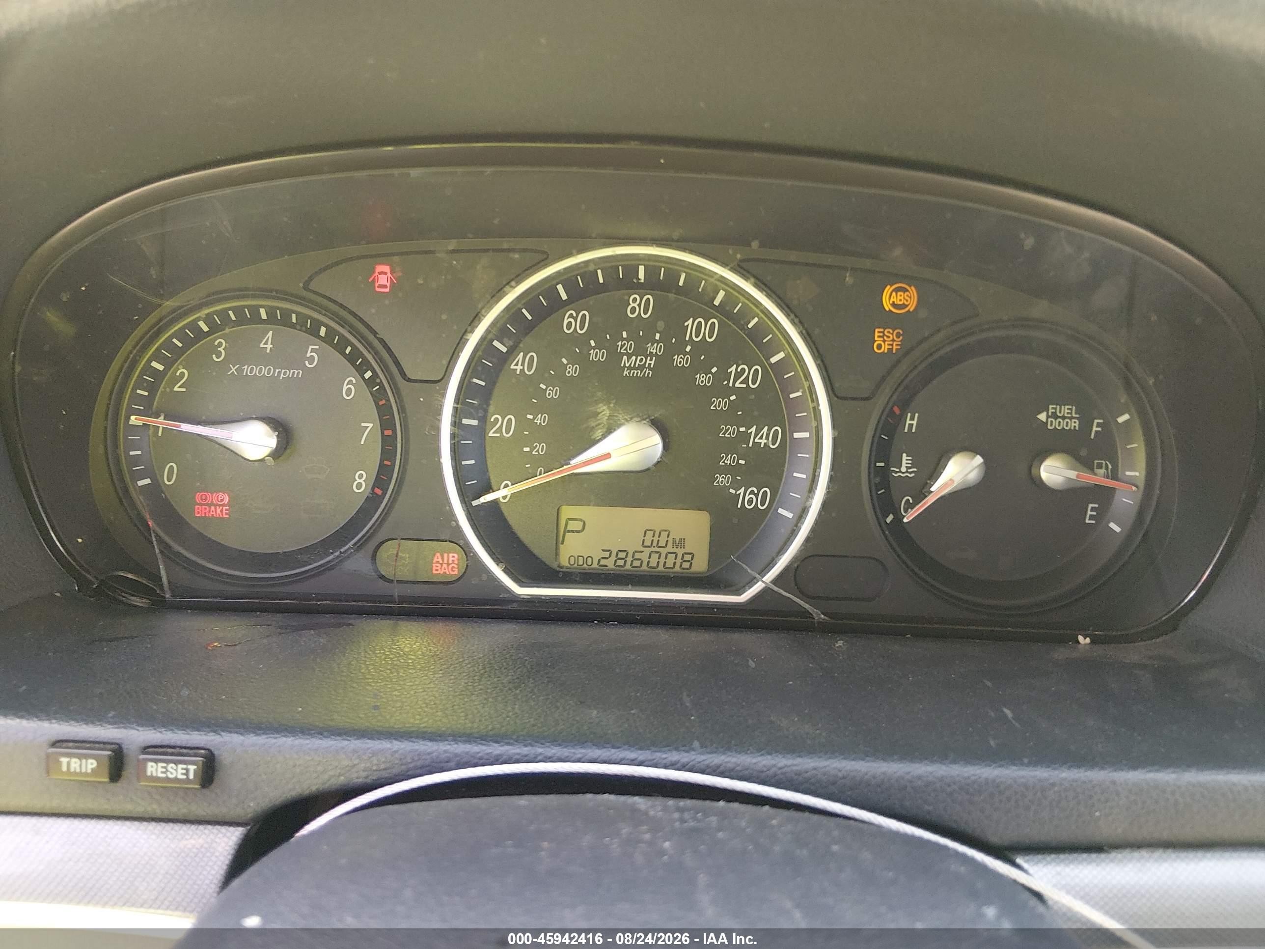 2006 Hyundai Sonata Gls V6/lx V6 Фиолетовый vin: 5NPEU46F16H075752
