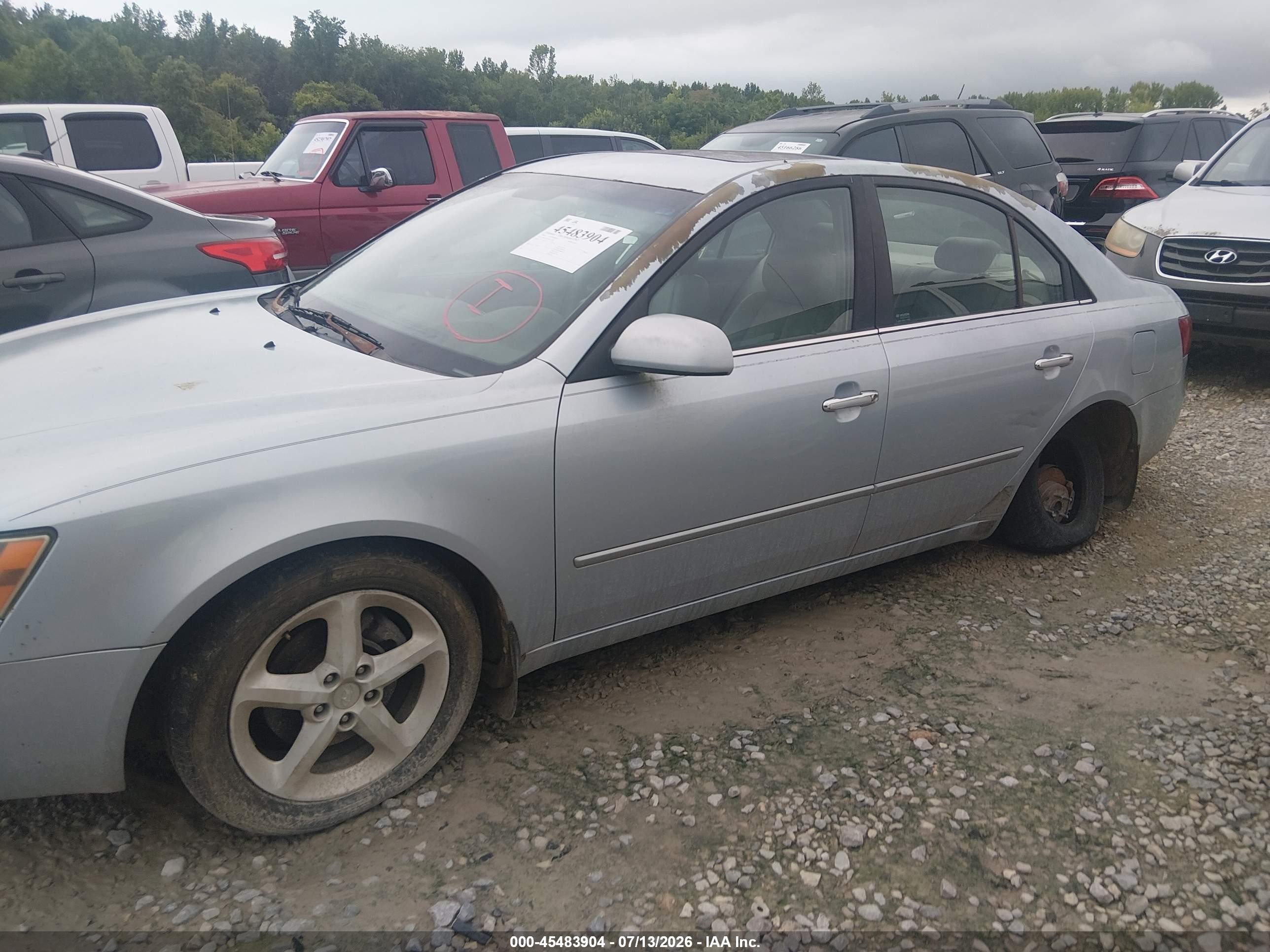 2006 Hyundai Sonata   Blue vin: 5NPEU46F16H147050