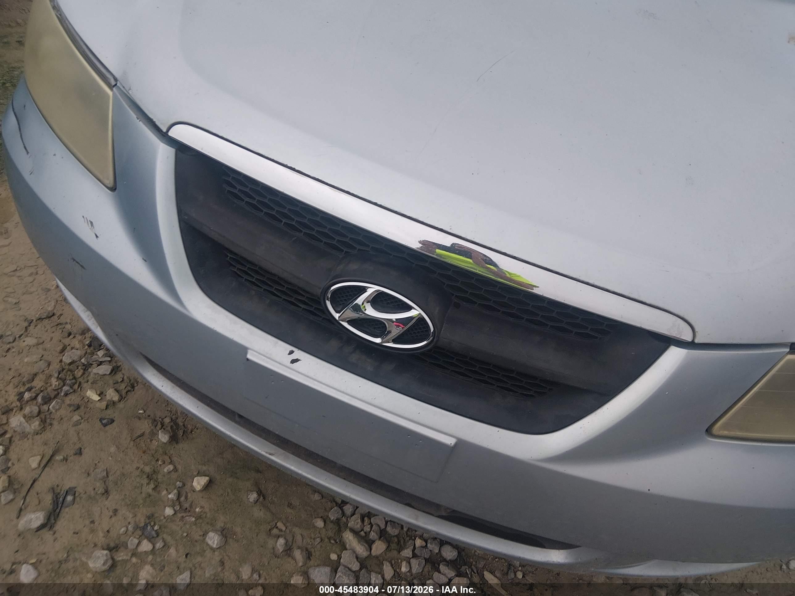 2006 Hyundai Sonata   Blue vin: 5NPEU46F16H147050