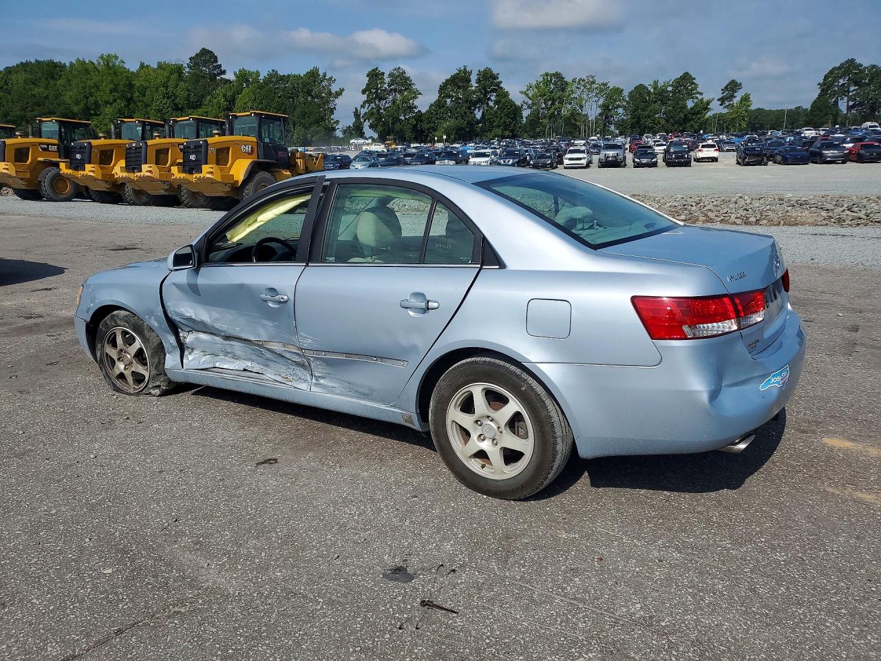 2006 Hyundai Sonata Gls V6 Blue vin: 5NPEU46F16H153205