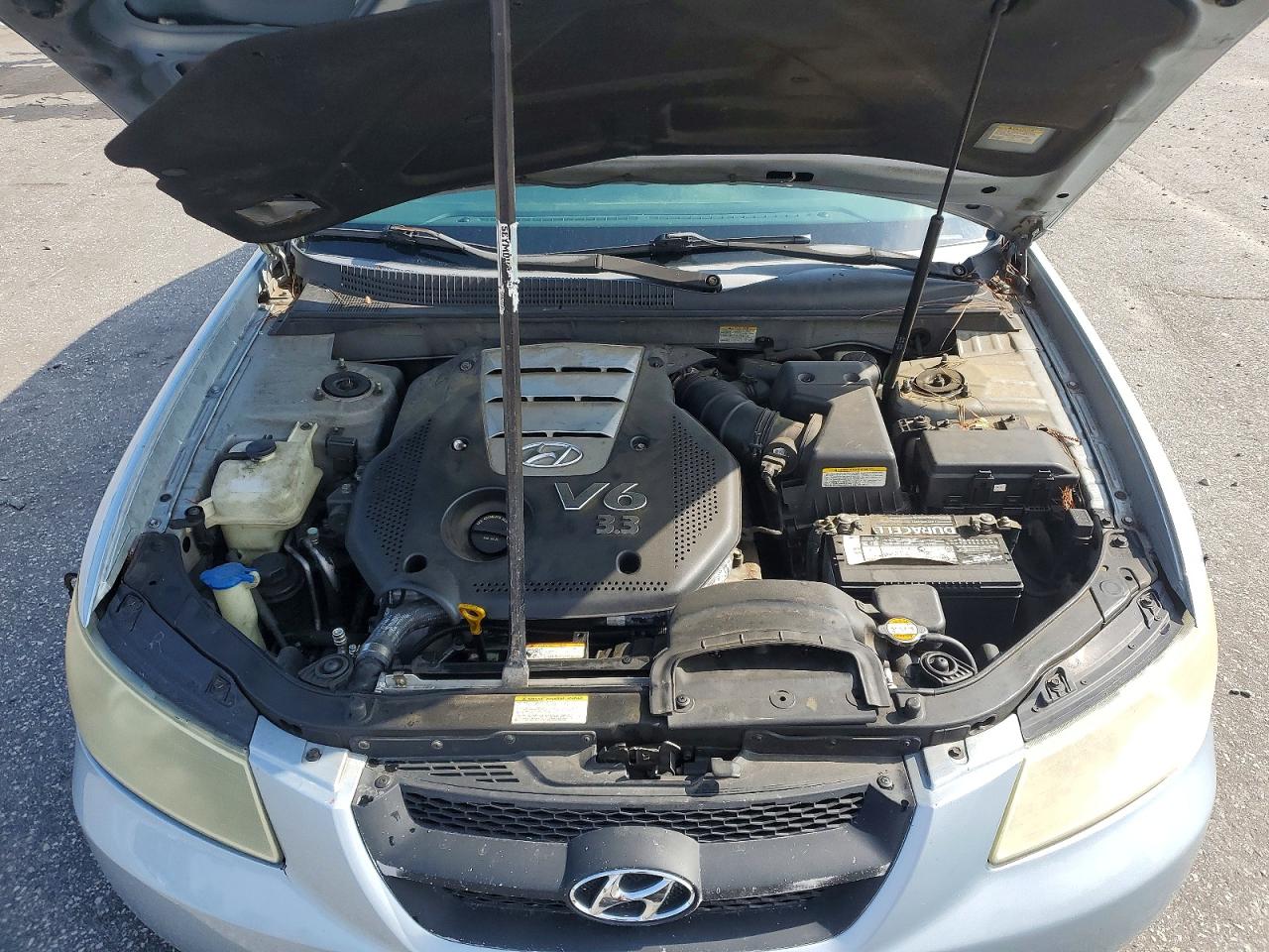 2006 Hyundai Sonata Gls V6 Blue vin: 5NPEU46F16H153205