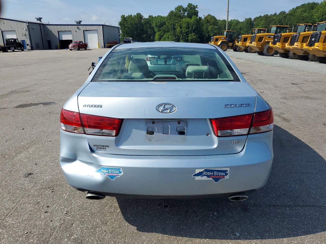 2006 Hyundai Sonata Gls V6 Blue vin: 5NPEU46F16H153205