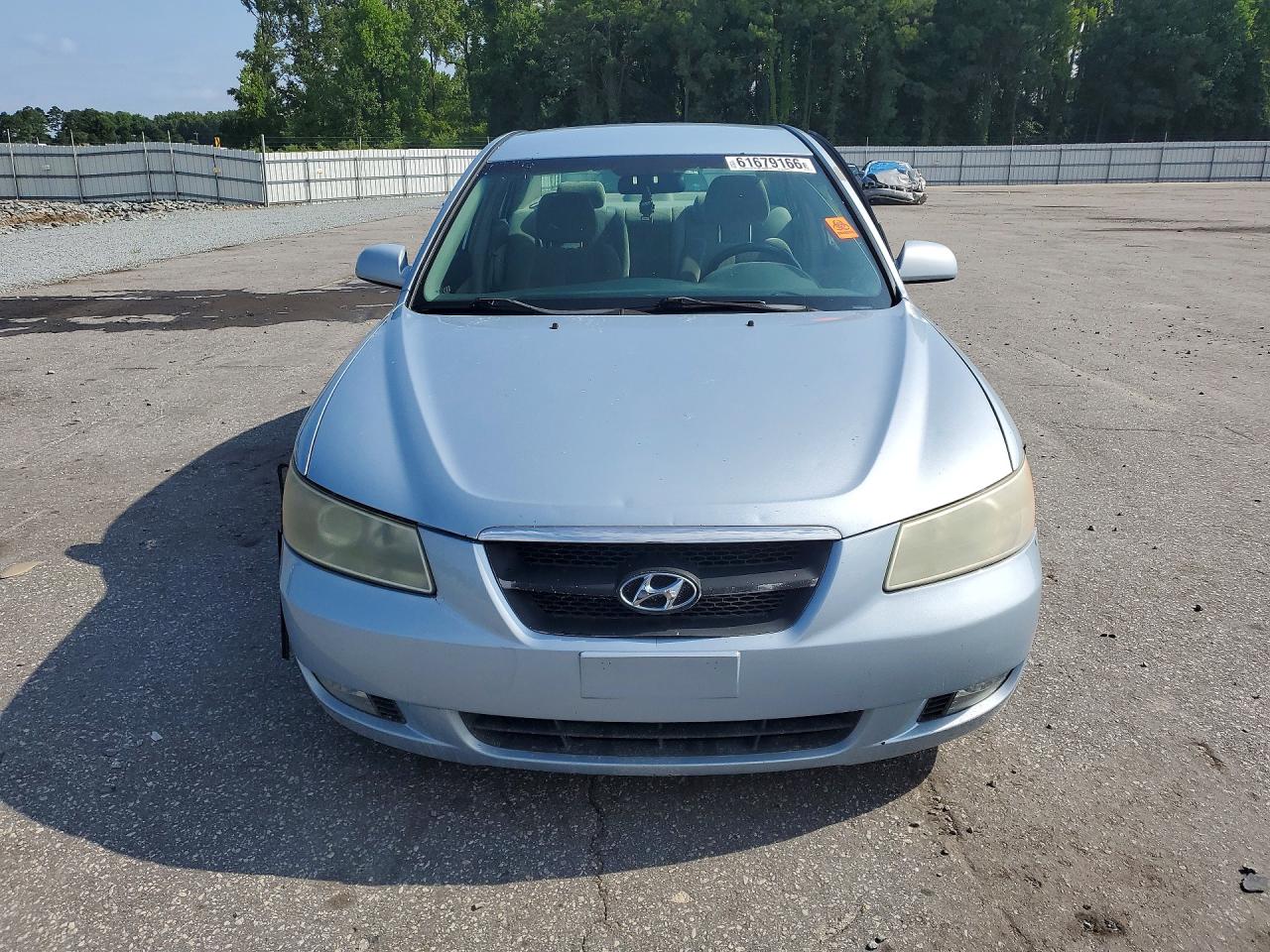 2006 Hyundai Sonata Gls V6 Blue vin: 5NPEU46F16H153205