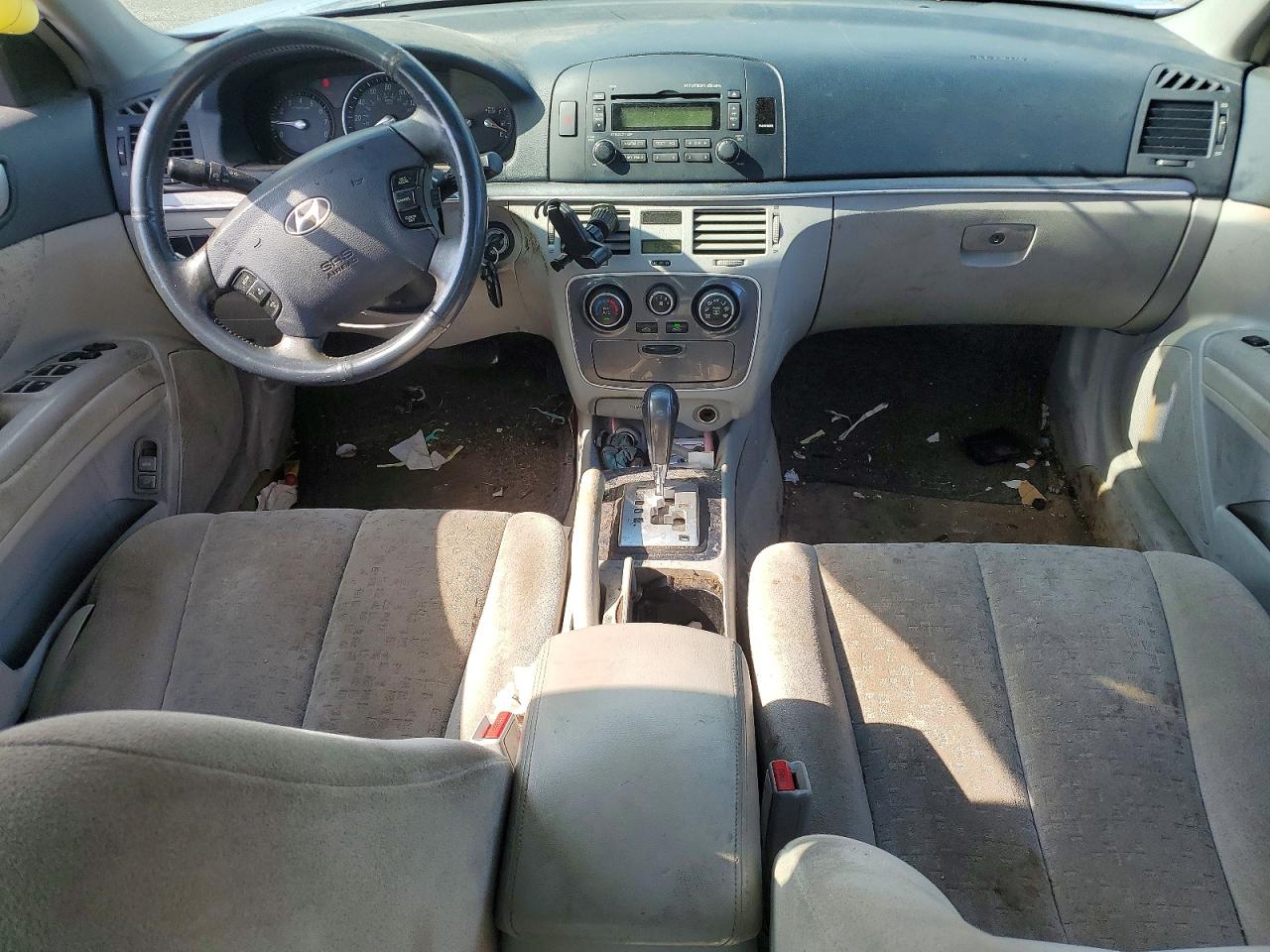 2006 Hyundai Sonata Gls V6 Blue vin: 5NPEU46F16H153205