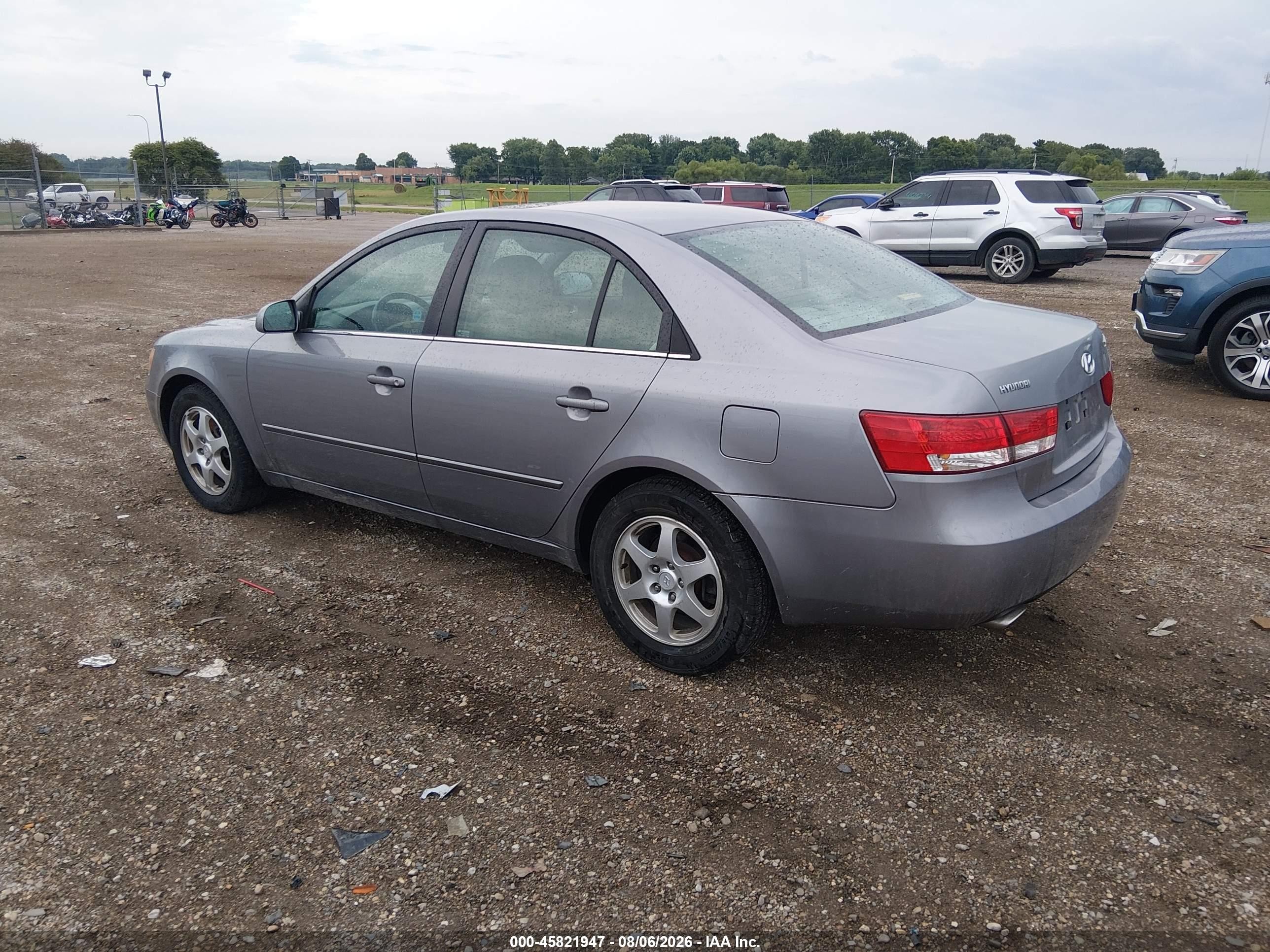 2007 Hyundai Sonata Limited/limited W/xm/se/se W/xm Silver vin: 5NPEU46F17H158017