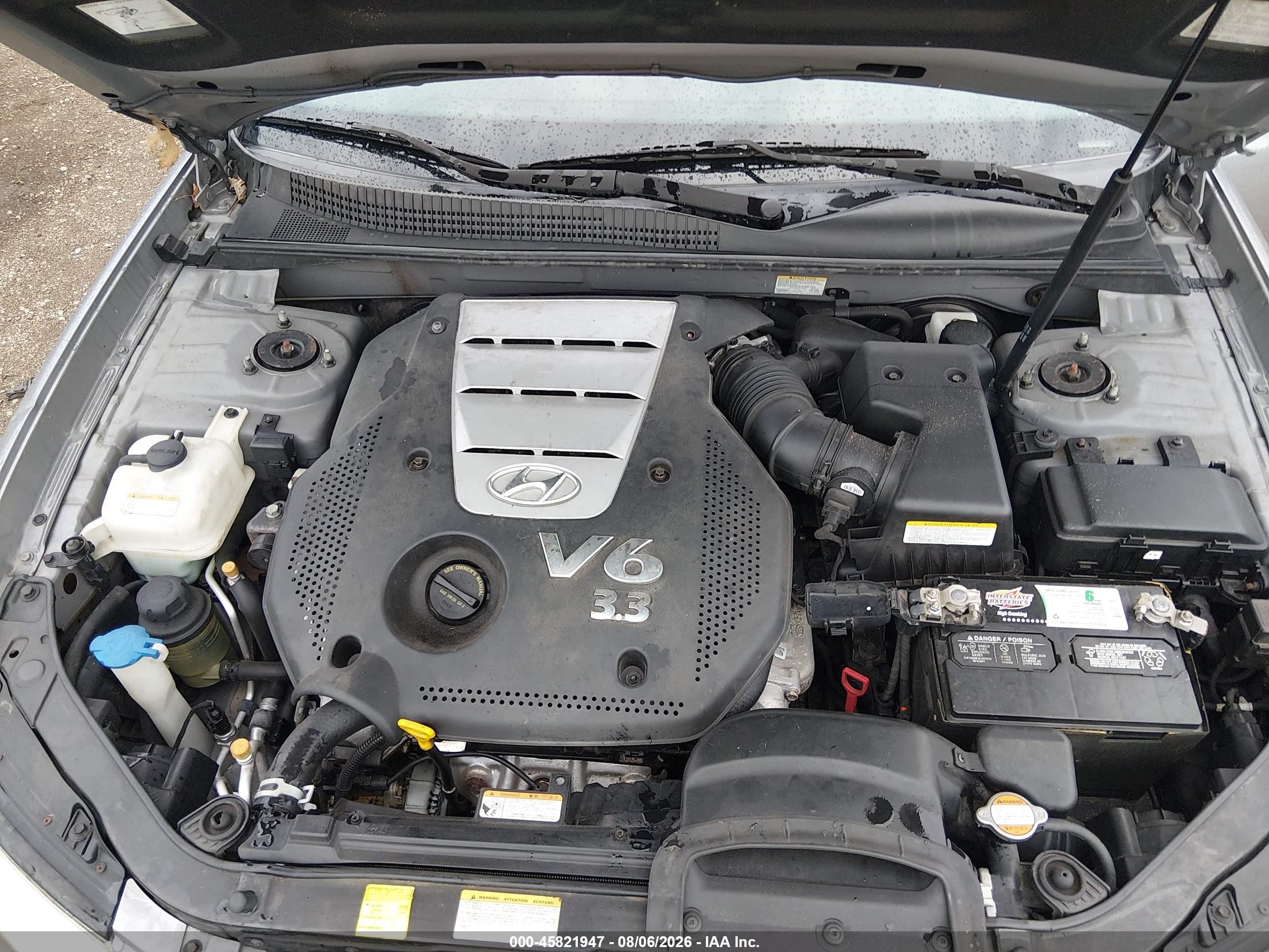 2007 Hyundai Sonata Limited/limited W/xm/se/se W/xm Silver vin: 5NPEU46F17H158017