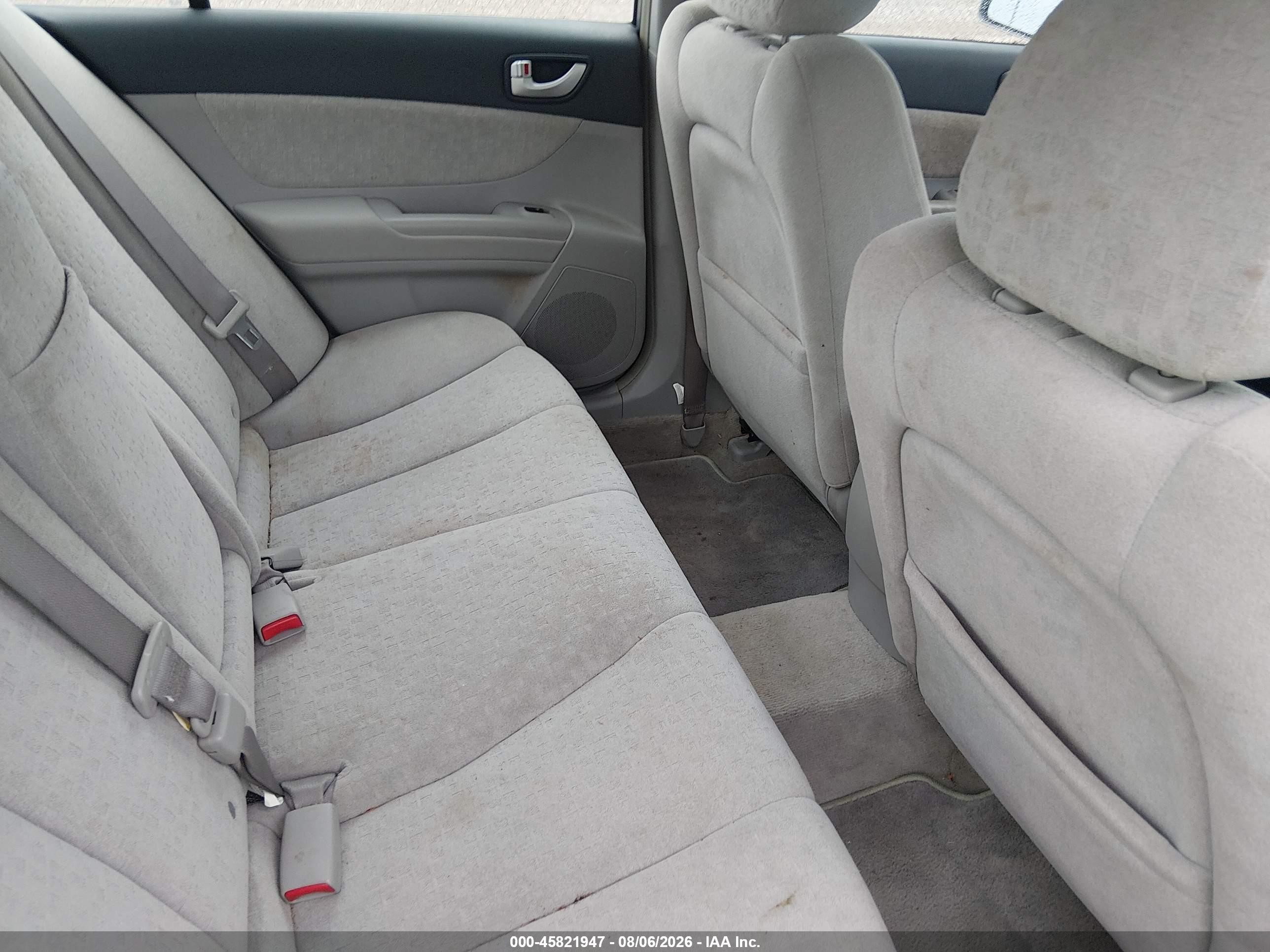 2007 Hyundai Sonata Limited/limited W/xm/se/se W/xm Silver vin: 5NPEU46F17H158017