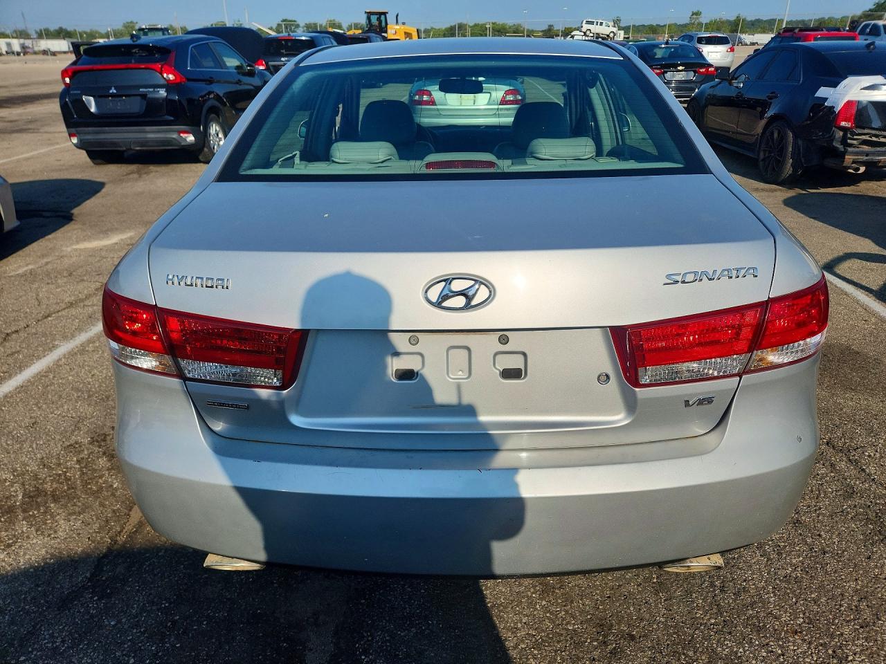 2007 Hyundai Sonata Se Silver vin: 5NPEU46F17H158440