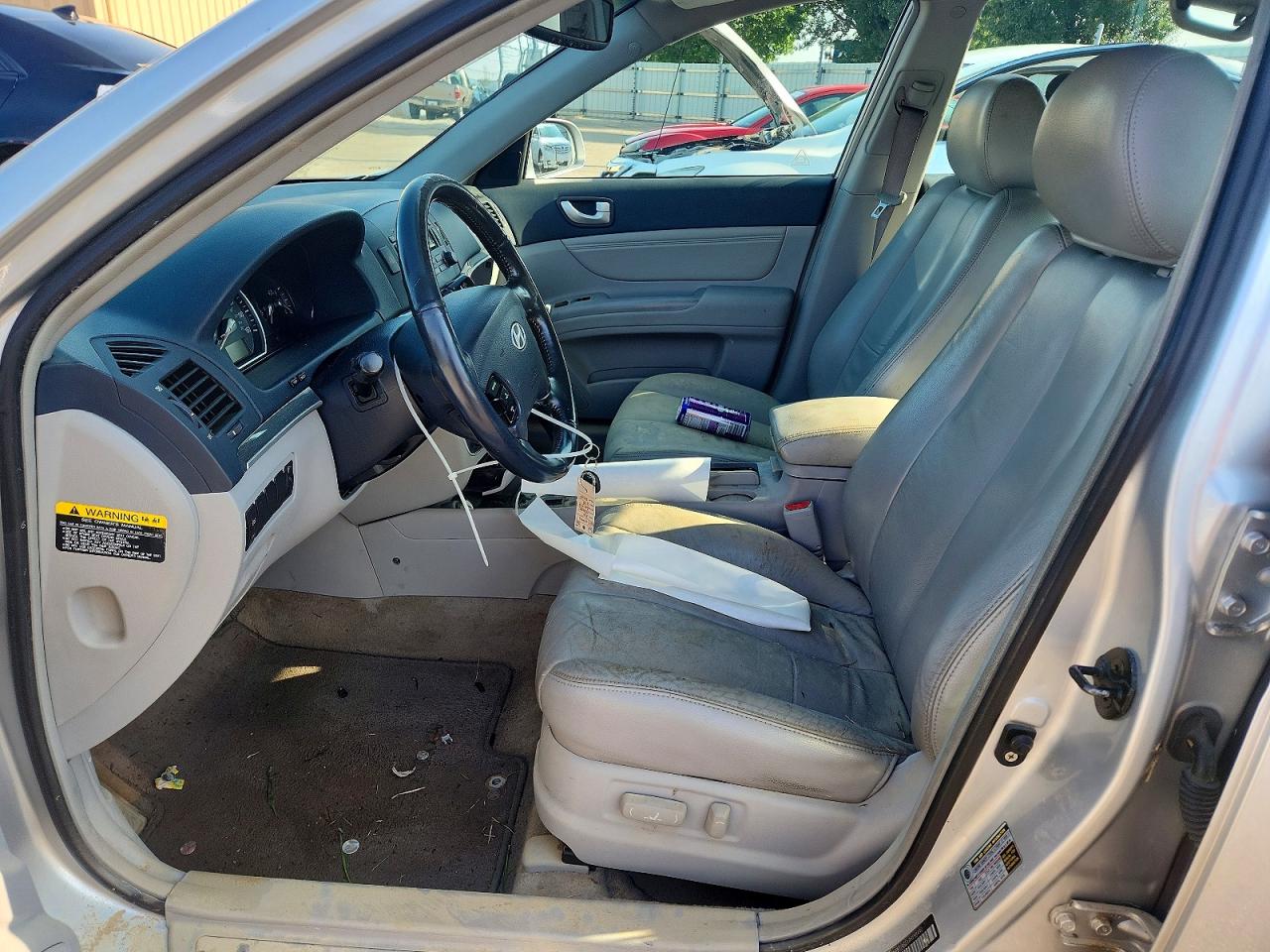 2007 Hyundai Sonata Se Silver vin: 5NPEU46F17H158440