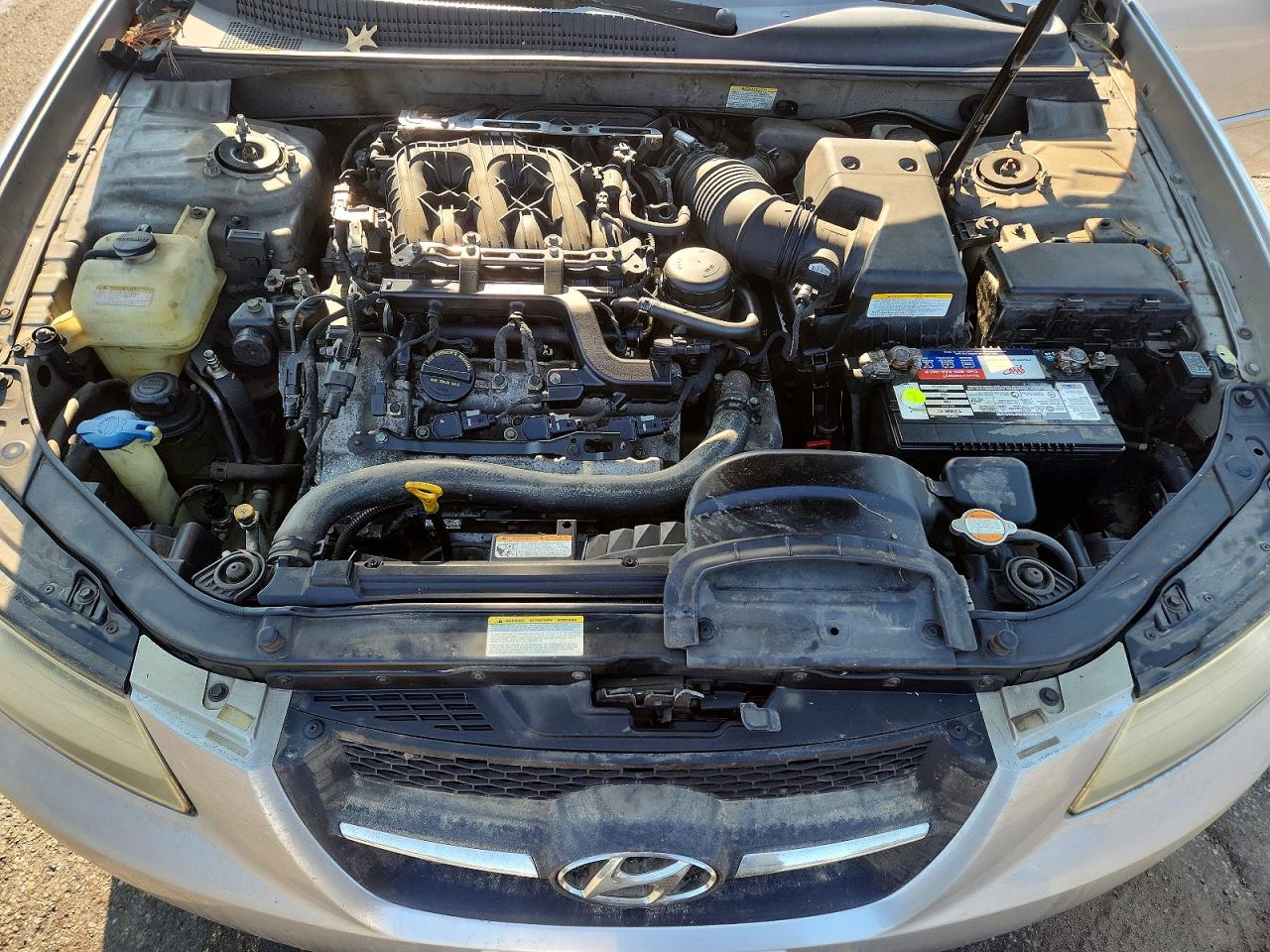 2007 Hyundai Sonata Se Silver vin: 5NPEU46F17H158440