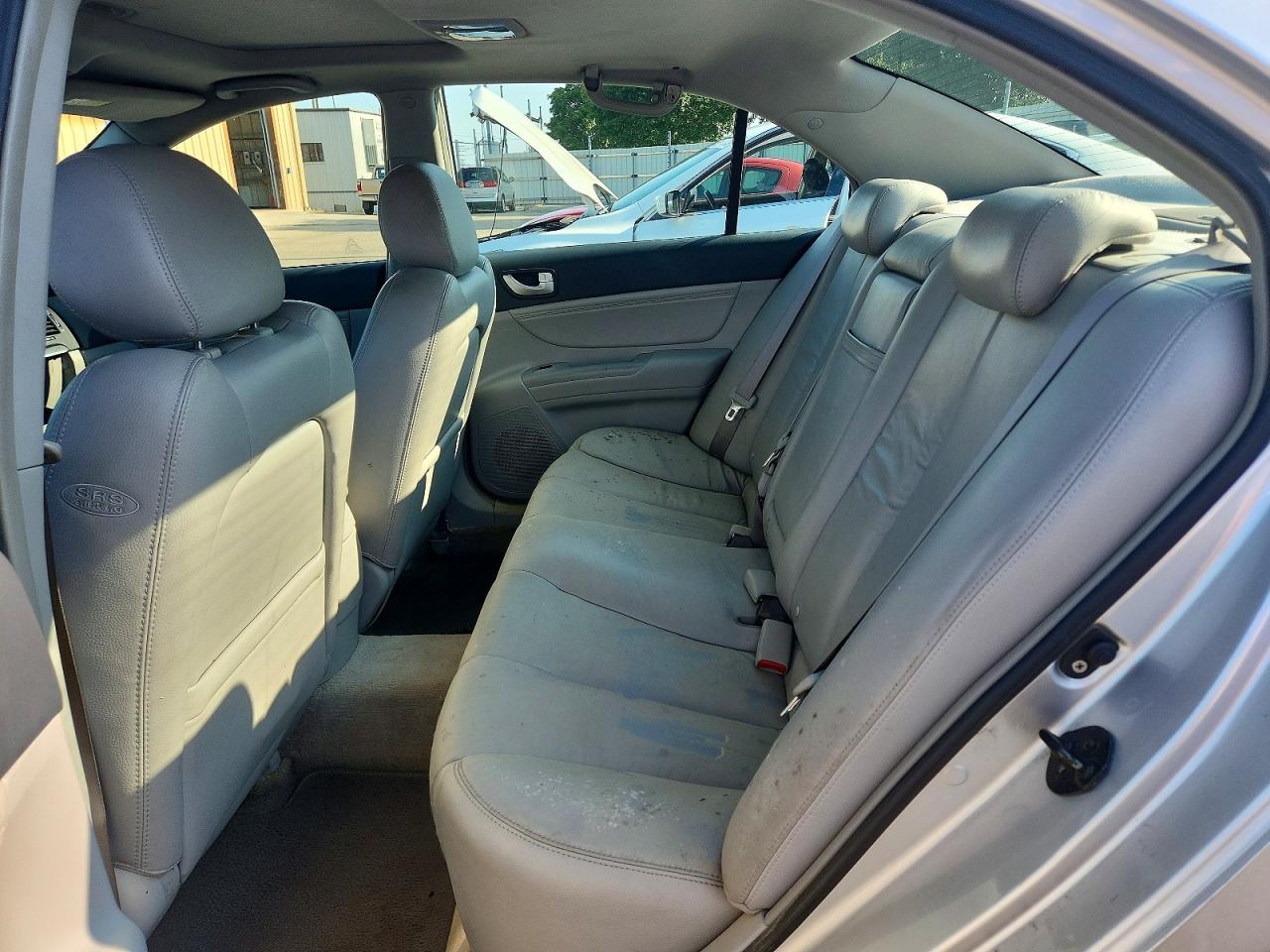 2007 Hyundai Sonata Se Silver vin: 5NPEU46F17H158440