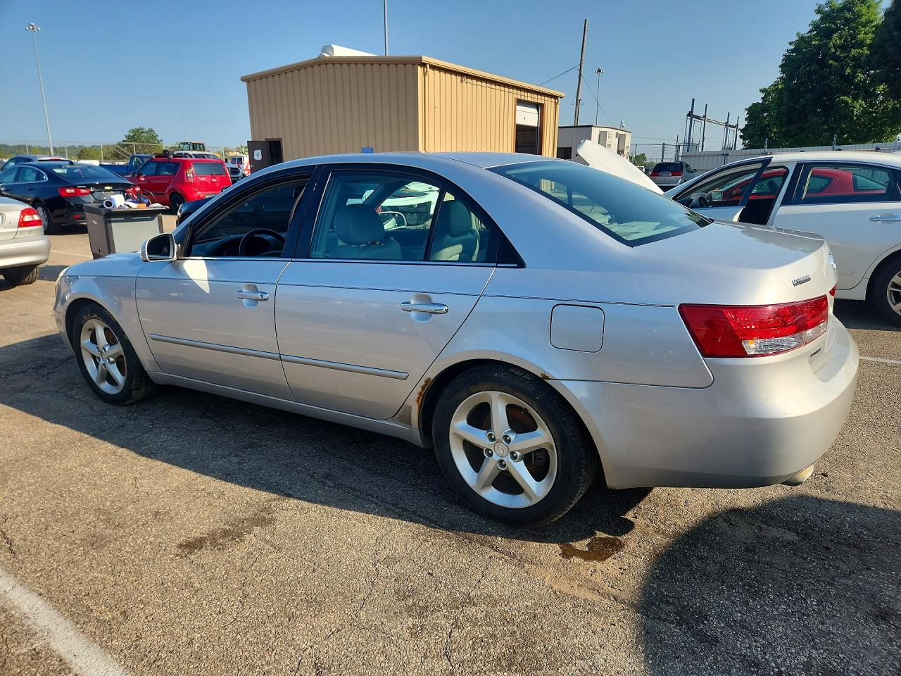 2007 Hyundai Sonata Se Silver vin: 5NPEU46F17H158440