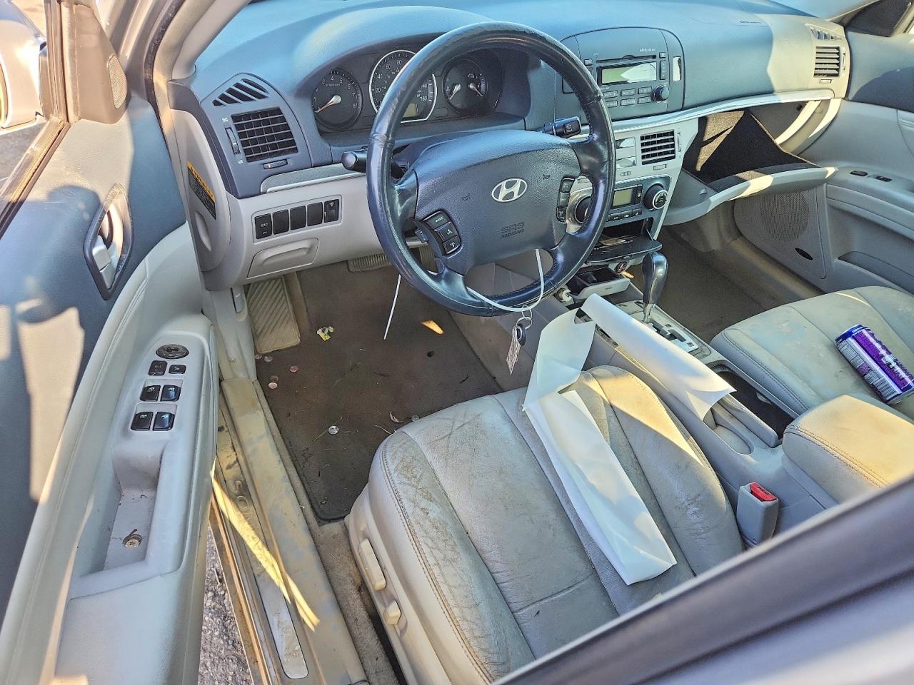 2007 Hyundai Sonata Se Silver vin: 5NPEU46F17H158440