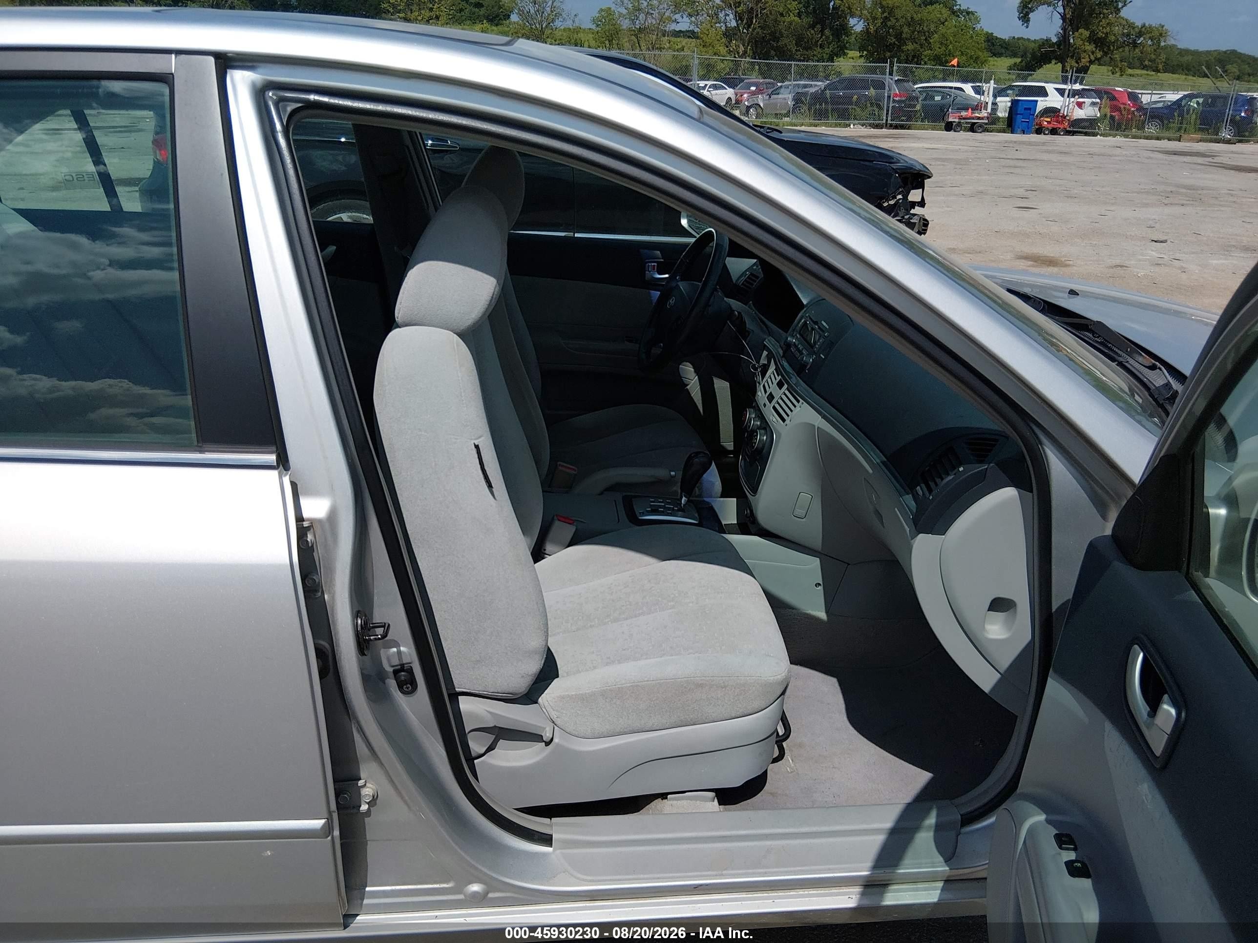 2007 Hyundai Sonata Limited/limited W/xm/se/se W/xm Серебряный vin: 5NPEU46F17H216885