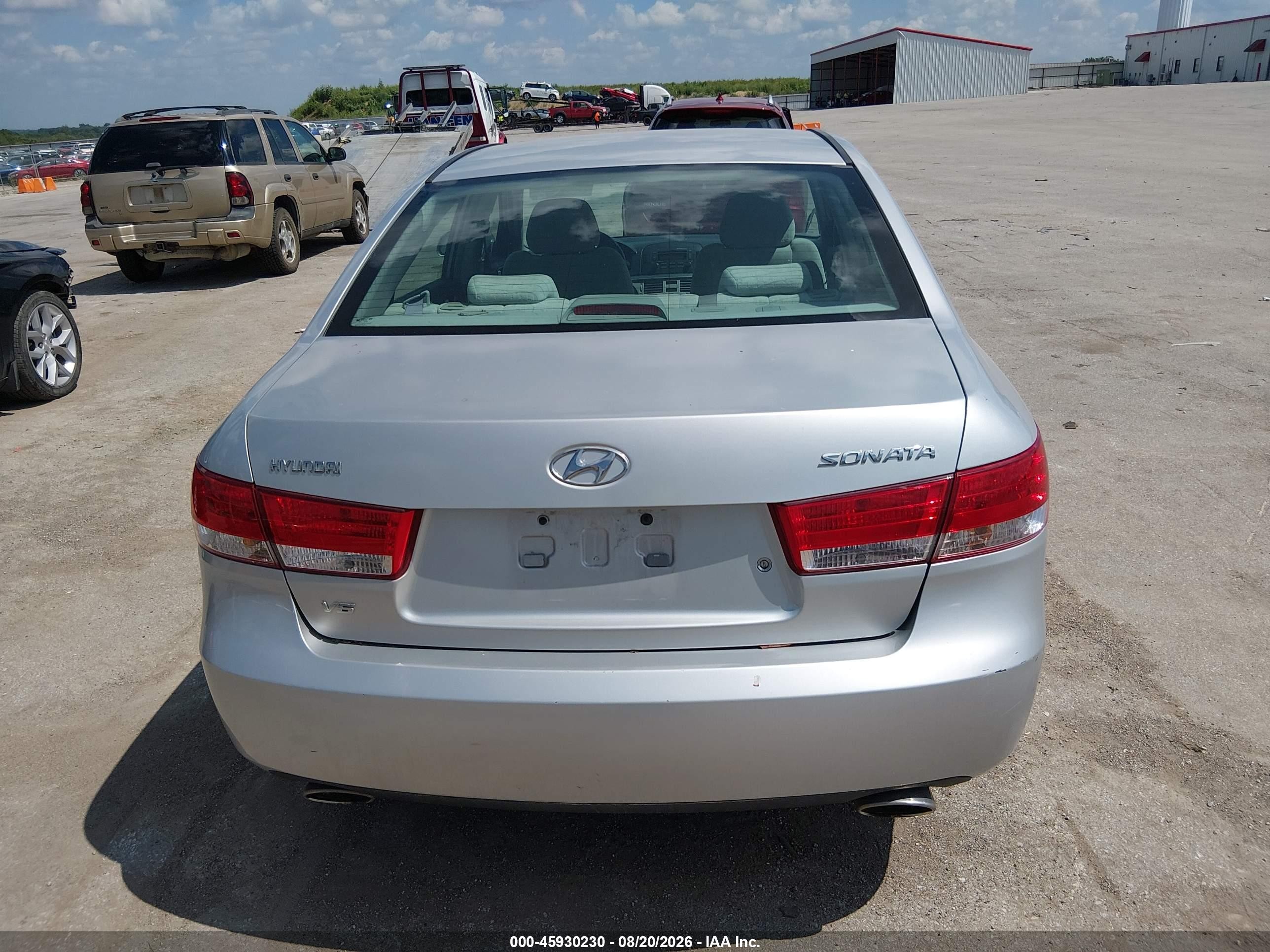 2007 Hyundai Sonata Limited/limited W/xm/se/se W/xm Серебряный vin: 5NPEU46F17H216885