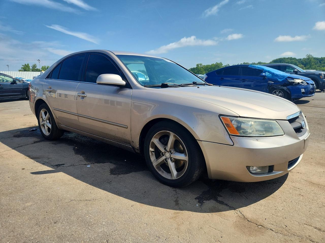 2007 Hyundai Sonata Se Tan vin: 5NPEU46F17H219415