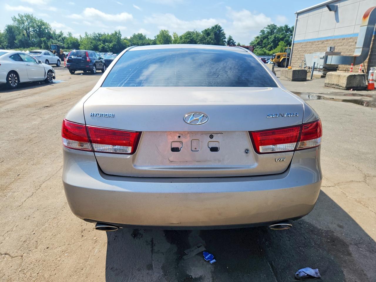 2007 Hyundai Sonata Se Tan vin: 5NPEU46F17H219415