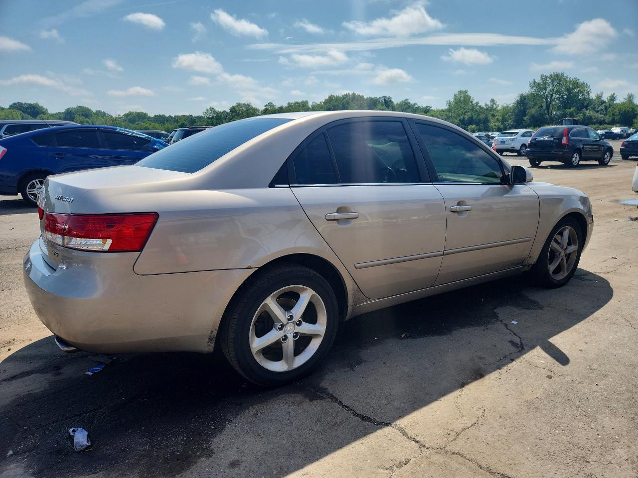 2007 Hyundai Sonata Se Tan vin: 5NPEU46F17H219415