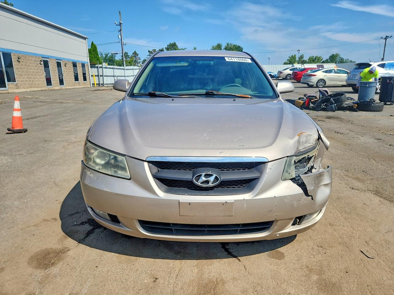 2007 Hyundai Sonata Se Tan vin: 5NPEU46F17H219415