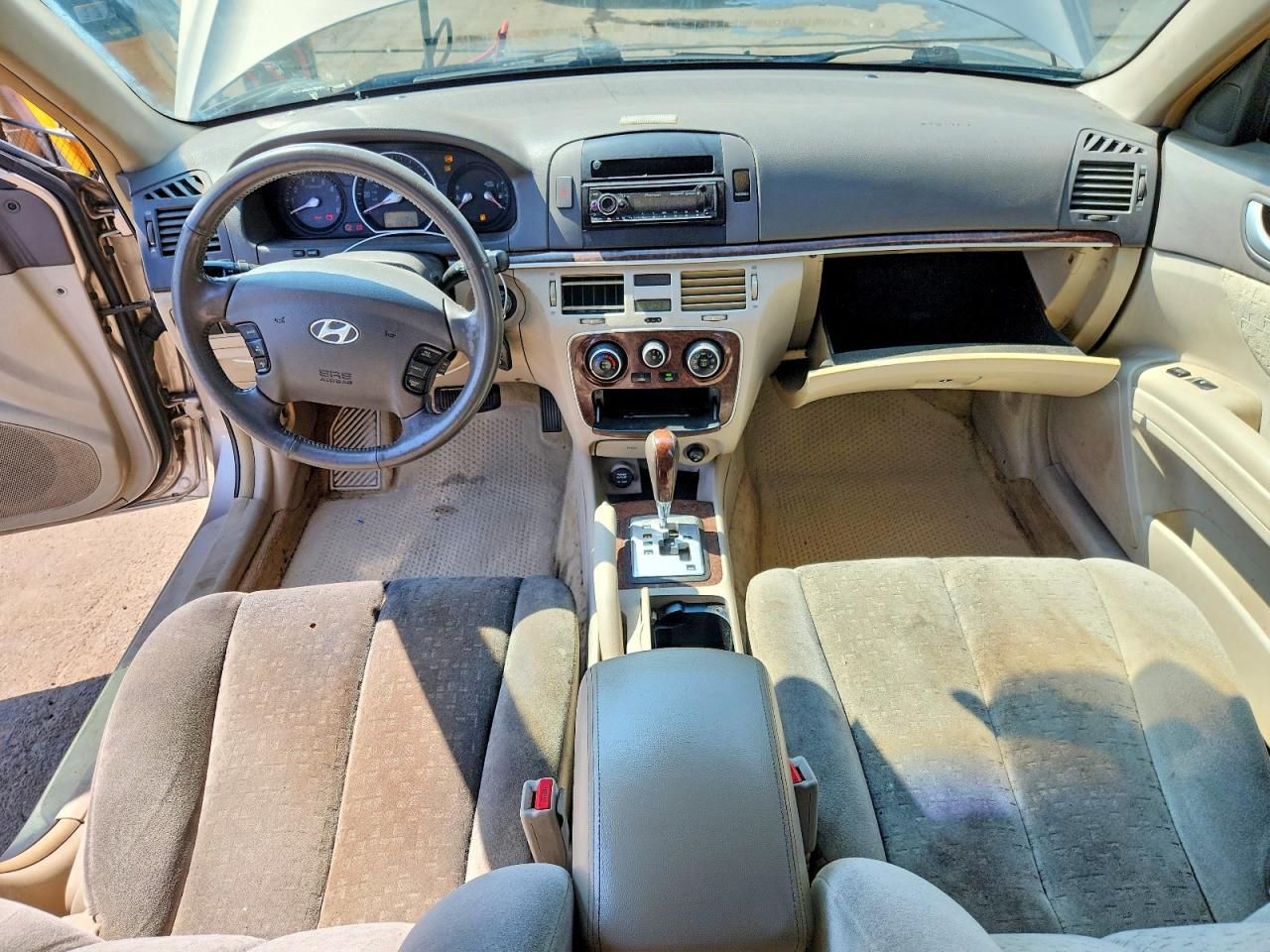 2007 Hyundai Sonata Se Tan vin: 5NPEU46F17H219415