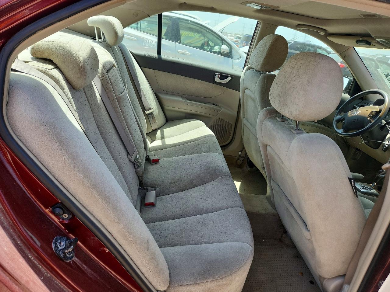 2007 Hyundai Sonata Se/limited Burgundy vin: 5NPEU46F17H242967