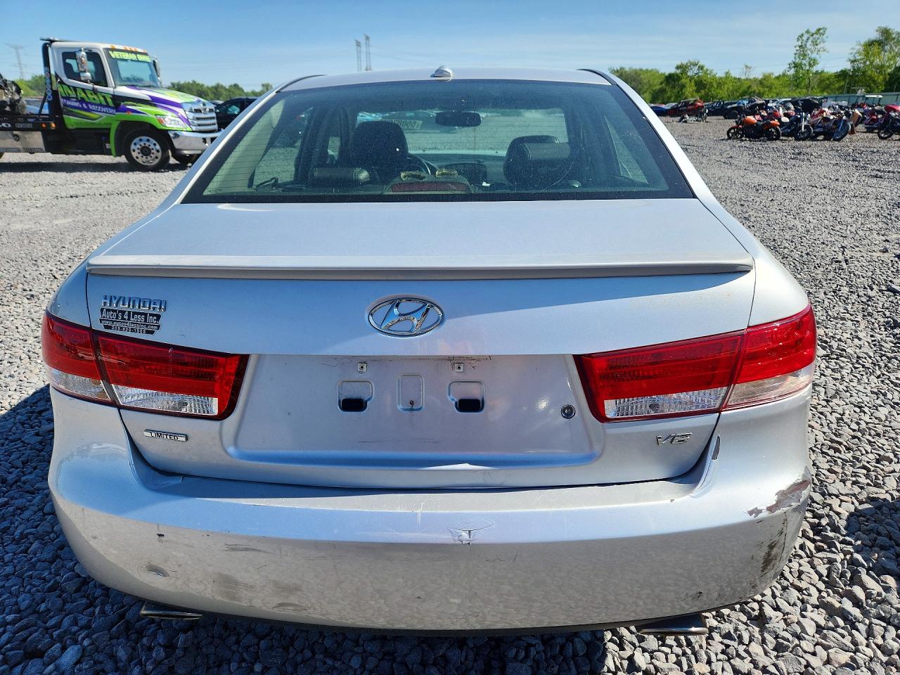 2007 Hyundai Sonata Se/limited Silver vin: 5NPEU46F17H266752