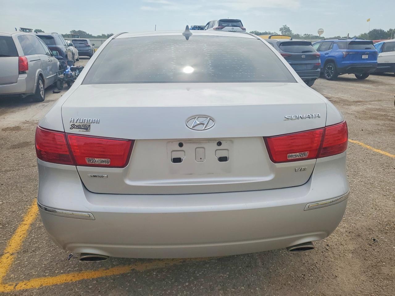 2009 Hyundai Sonata Limited V6 Silver vin: 5NPEU46F19H414563