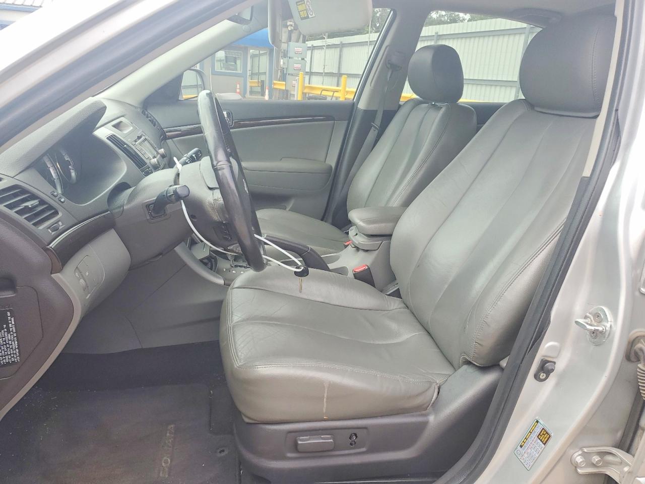 2009 Hyundai Sonata Limited V6 Silver vin: 5NPEU46F19H414563