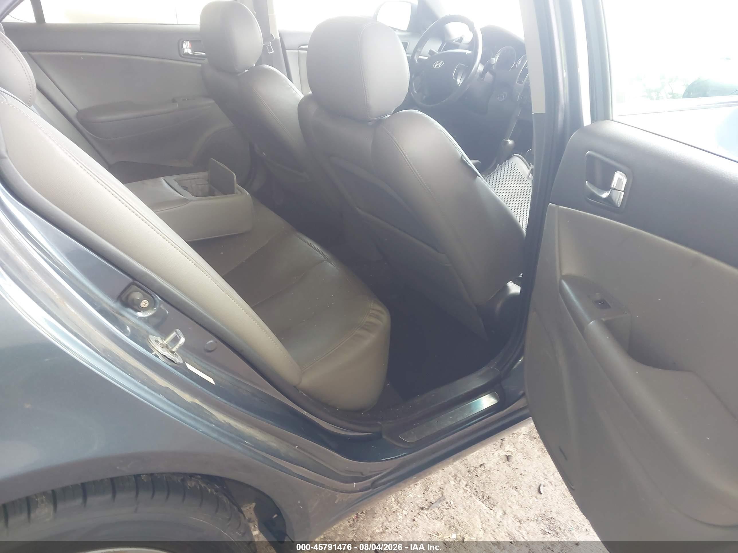 2009 Hyundai Sonata Limited V6 Blue vin: 5NPEU46F19H428253