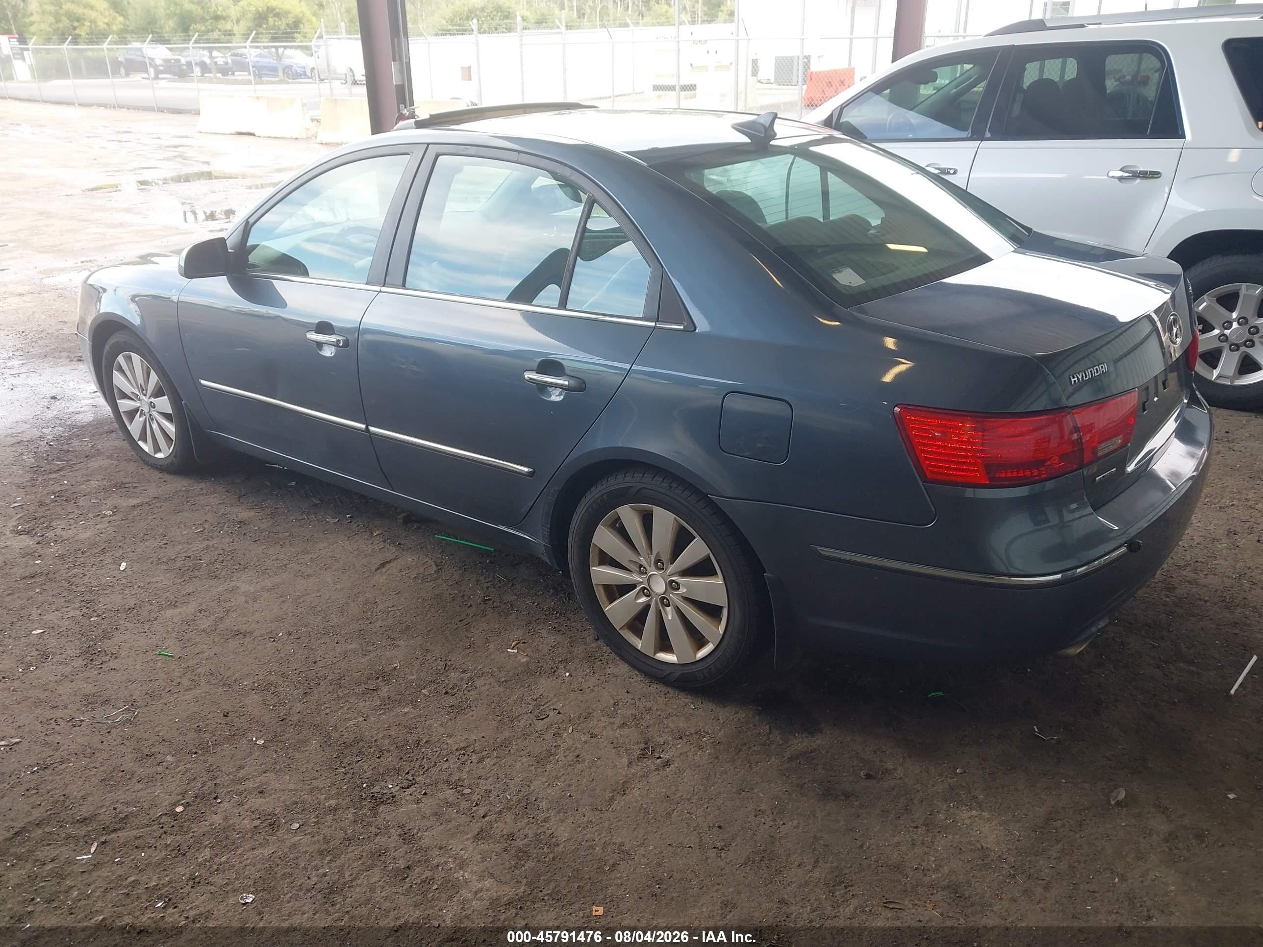 2009 Hyundai Sonata Limited V6 Blue vin: 5NPEU46F19H428253