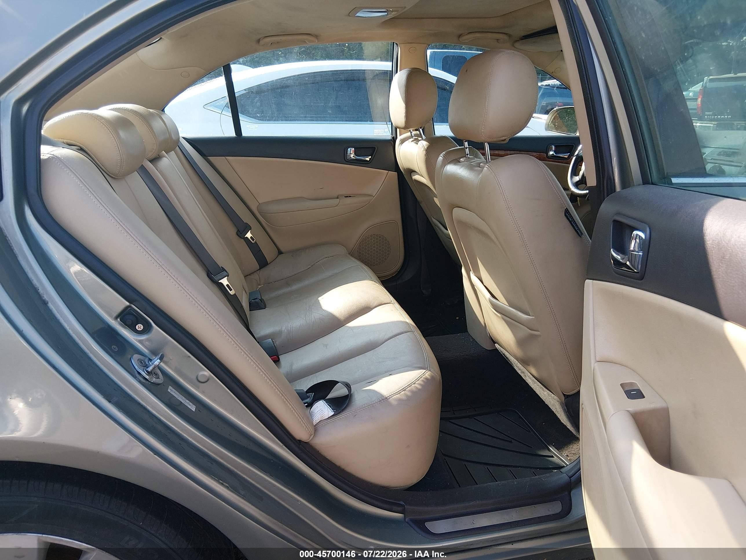 2009 Hyundai Sonata Limited V6 Green vin: 5NPEU46F19H432965
