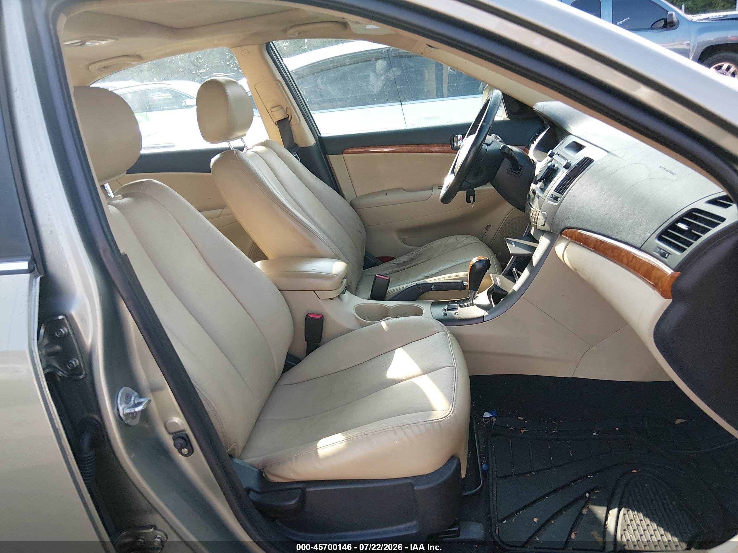 2009 Hyundai Sonata Limited V6 Green vin: 5NPEU46F19H432965