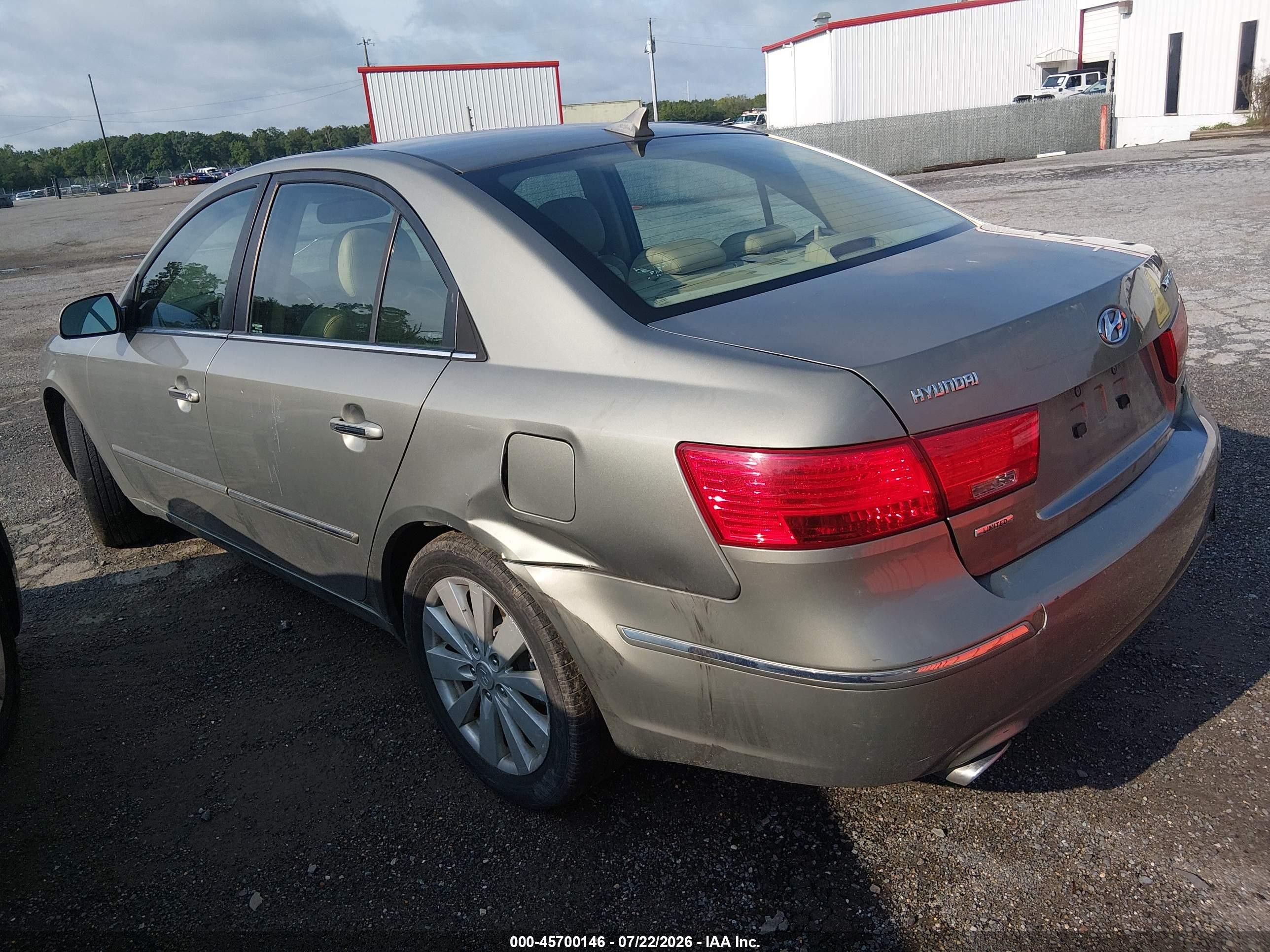 2009 Hyundai Sonata Limited V6 Green vin: 5NPEU46F19H432965