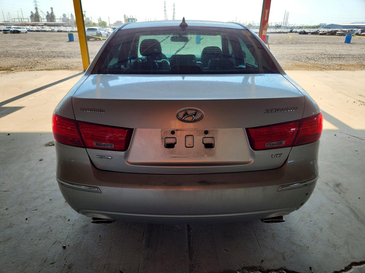 2009 Hyundai Sonata Limited V6 Silver vin: 5NPEU46F19H509110