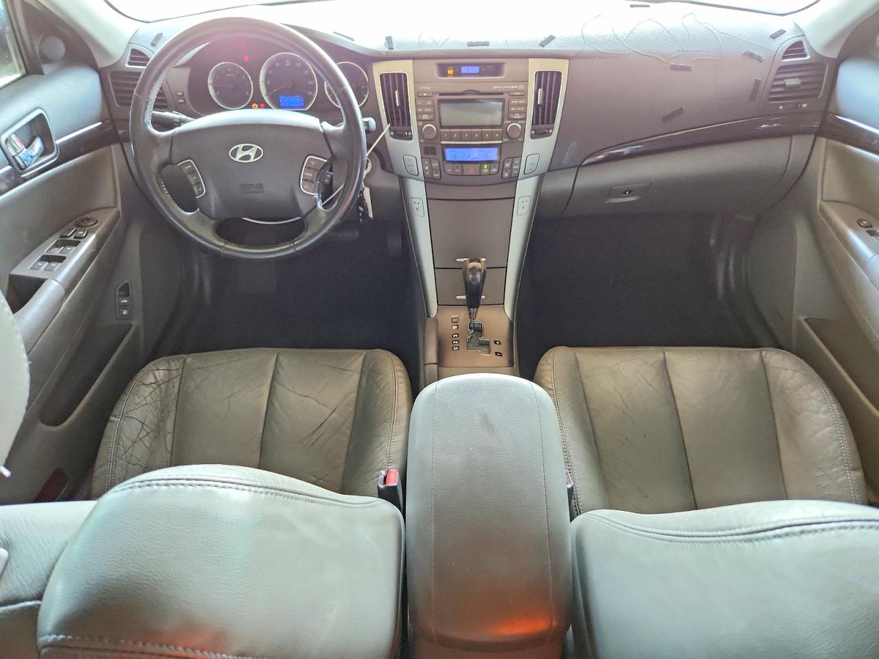 2009 Hyundai Sonata Limited V6 Silver vin: 5NPEU46F19H509110