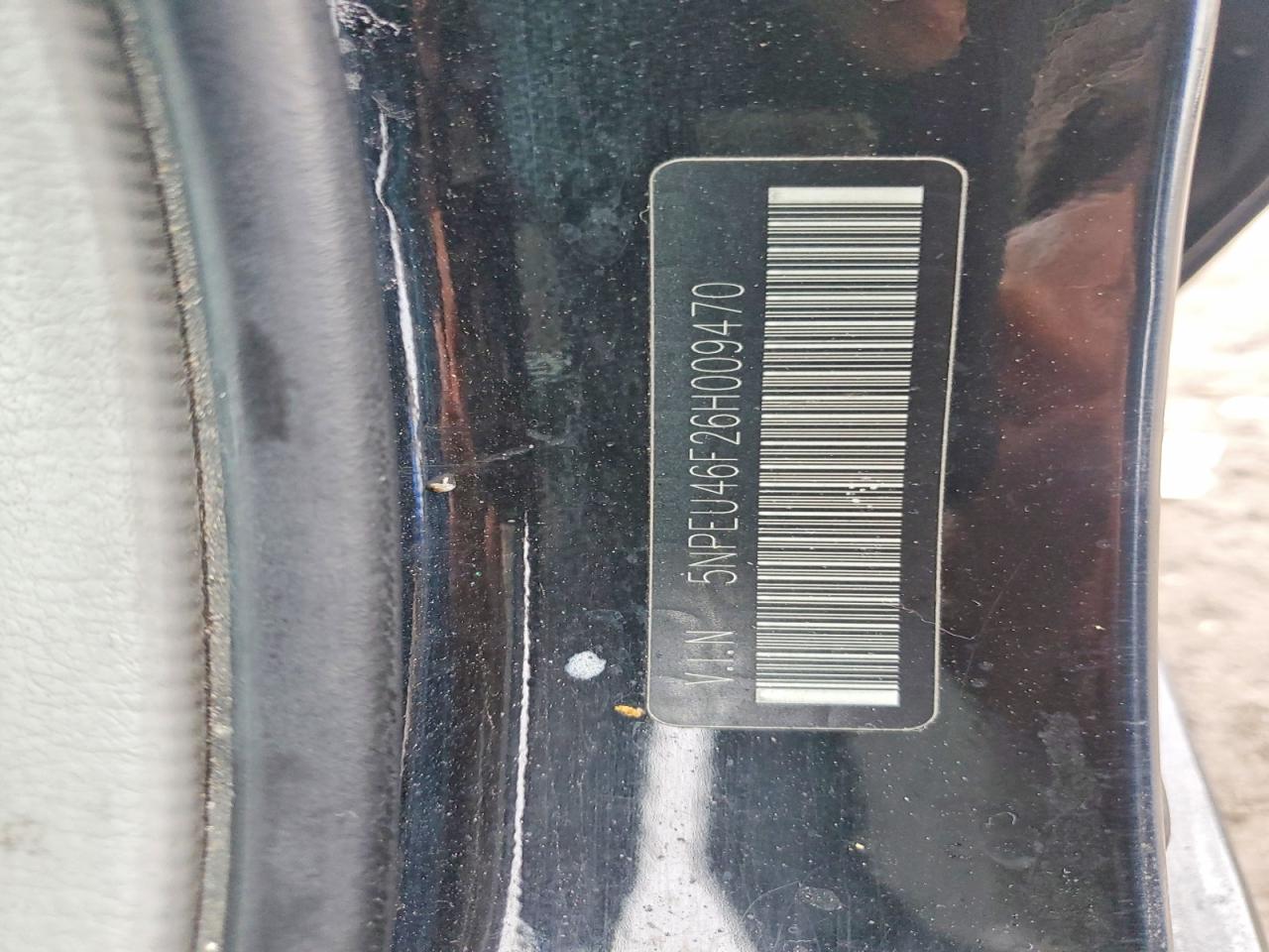 2006 Hyundai Sonata Gls Black vin: 5NPEU46F26H009470