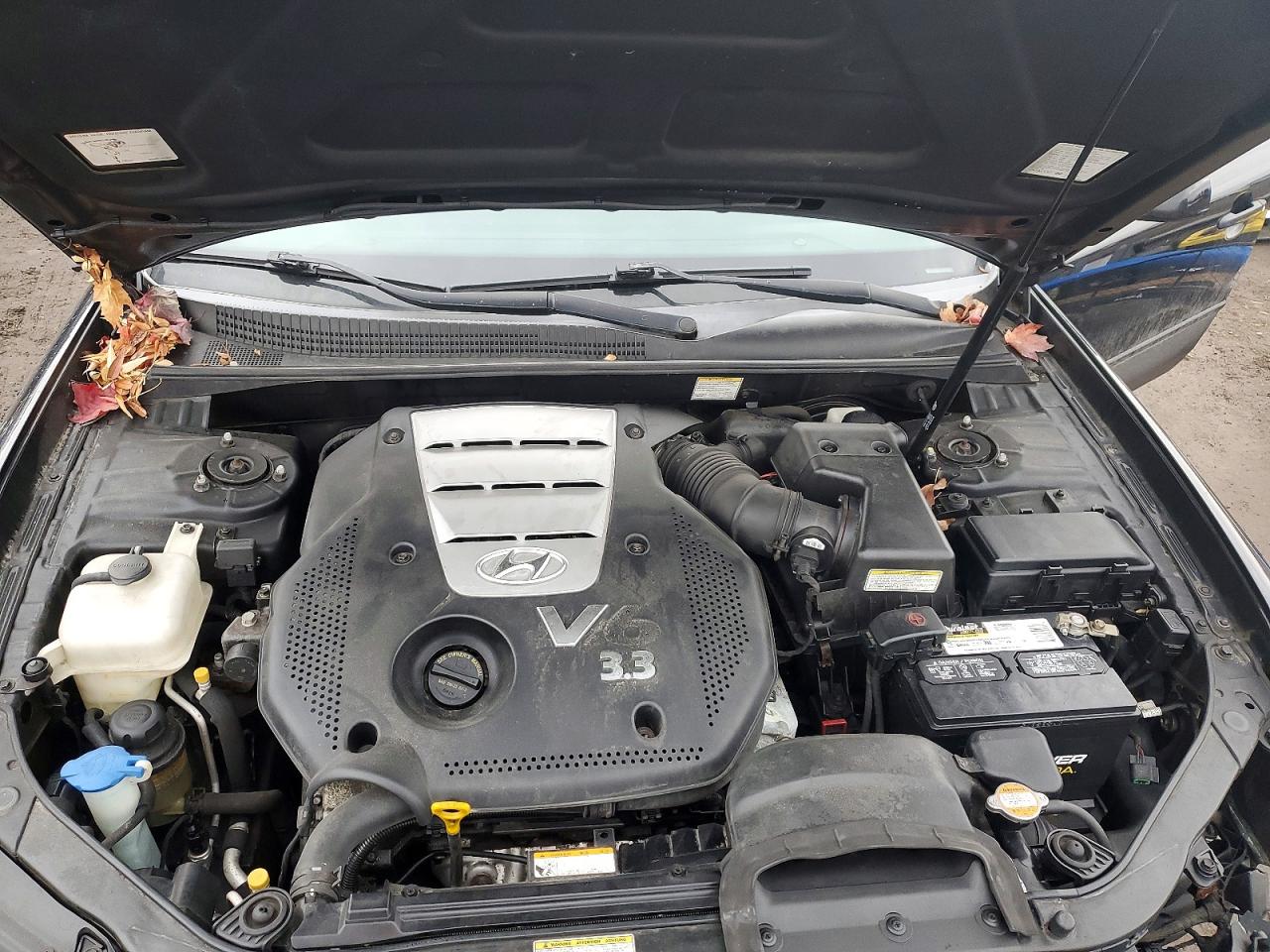 2006 Hyundai Sonata Gls Black vin: 5NPEU46F26H009470