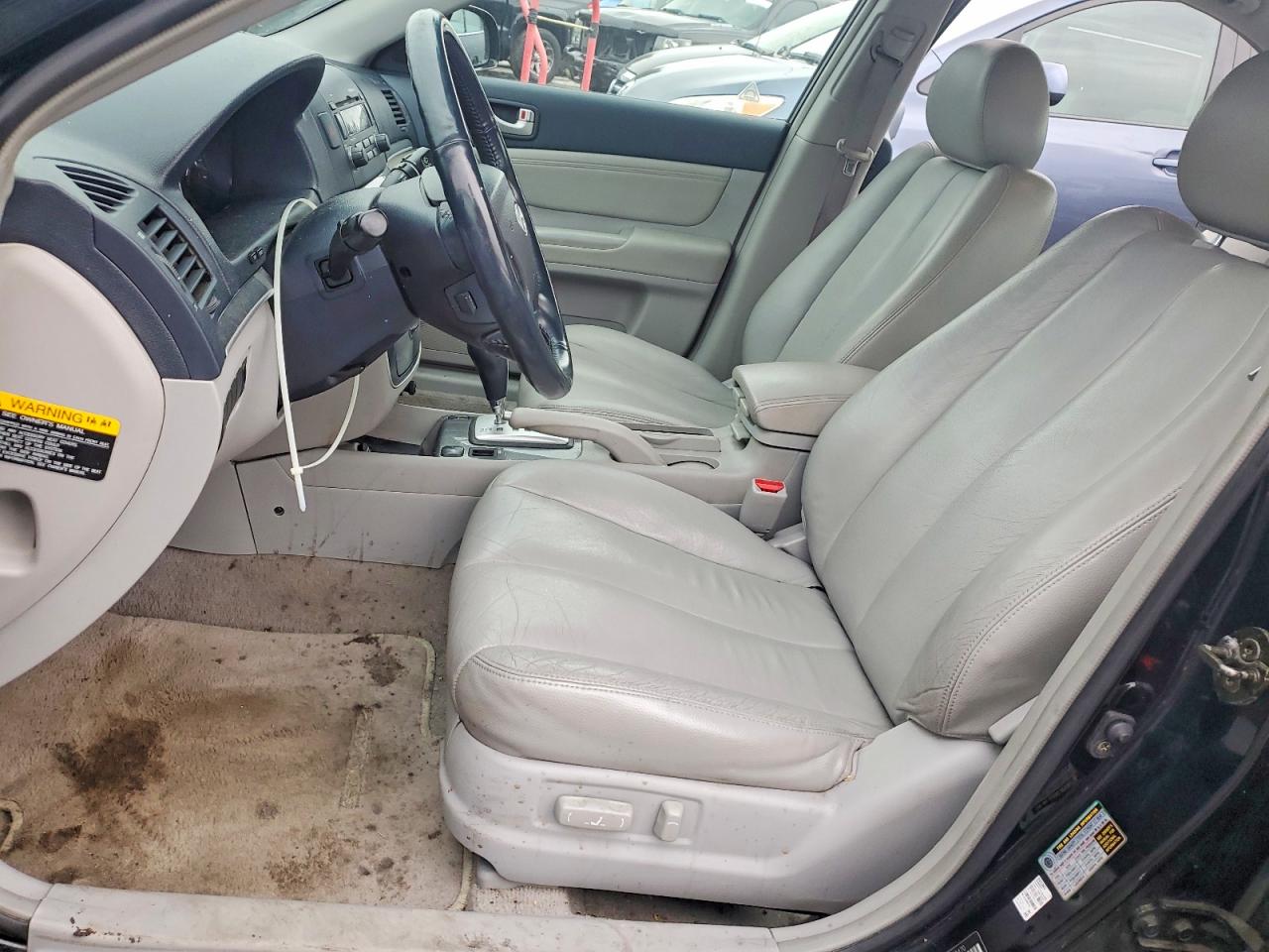 2006 Hyundai Sonata Gls Black vin: 5NPEU46F26H009470