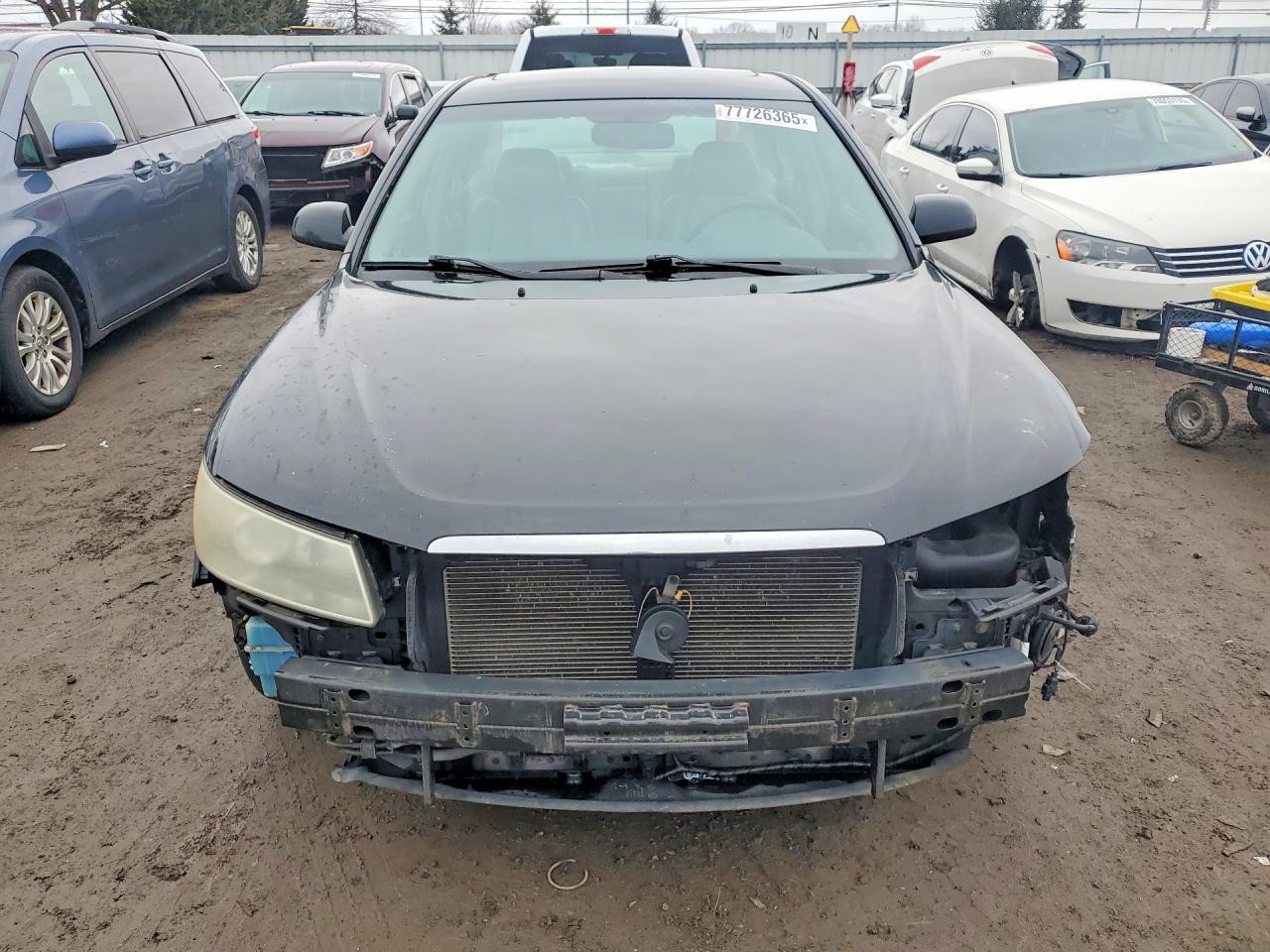 2006 Hyundai Sonata Gls Black vin: 5NPEU46F26H009470