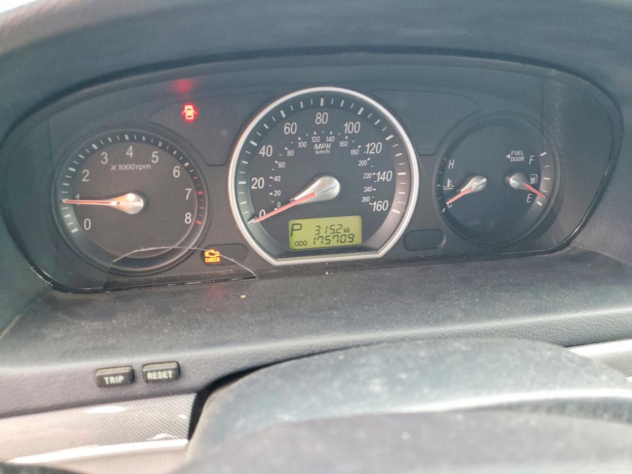 2006 Hyundai Sonata Gls V6 Black vin: 5NPEU46F26H022932