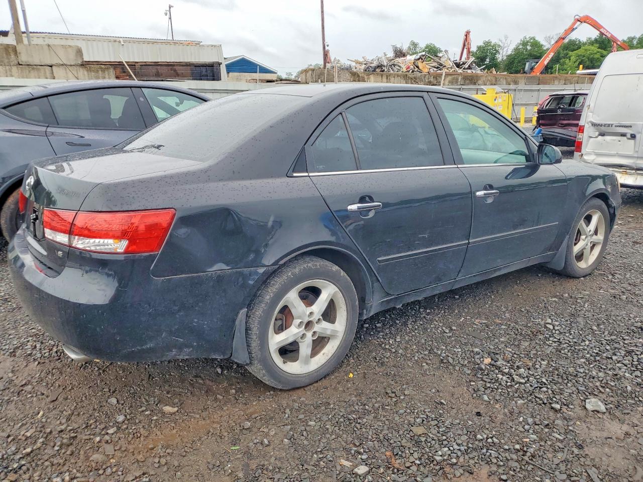2006 Hyundai Sonata Gls V6 Black vin: 5NPEU46F26H022932