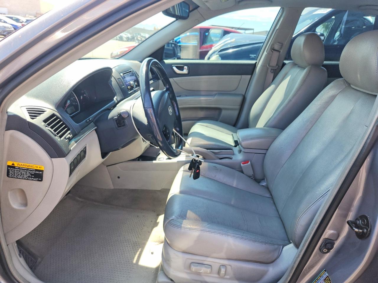 2006 Hyundai Sonata Gls V6 Silver vin: 5NPEU46F26H063772