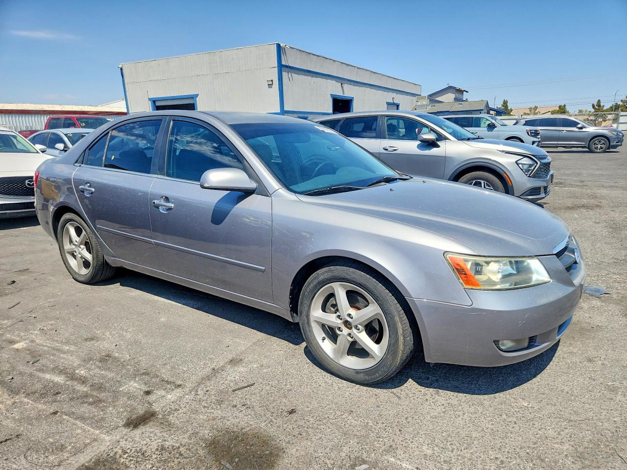 2006 Hyundai Sonata Gls V6 Silver vin: 5NPEU46F26H063772