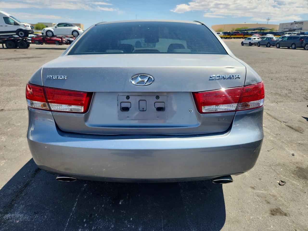 2006 Hyundai Sonata Gls V6 Silver vin: 5NPEU46F26H063772