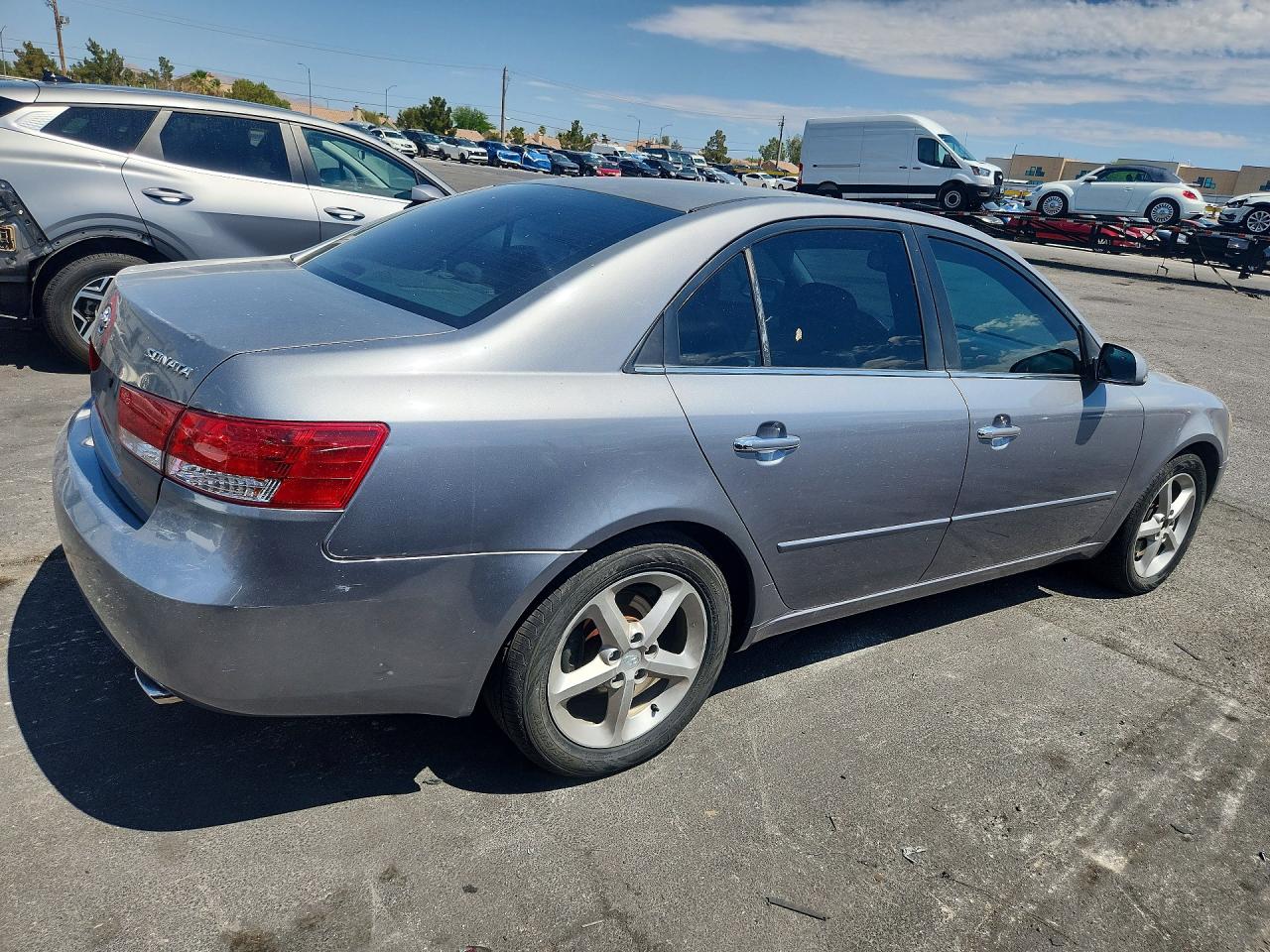 2006 Hyundai Sonata Gls V6 Silver vin: 5NPEU46F26H063772