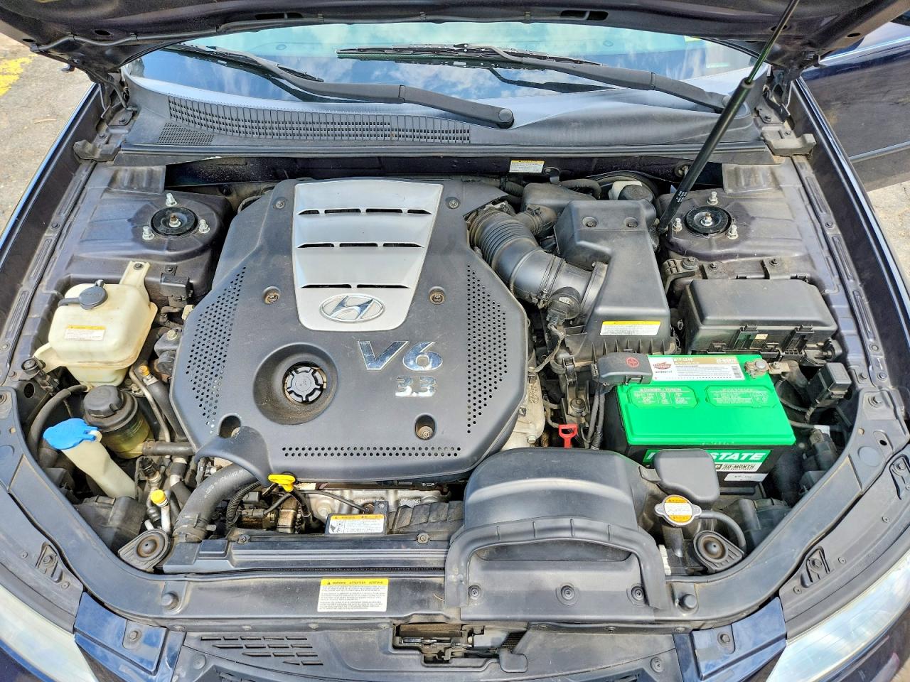 2006 Hyundai Sonata Gls Blue vin: 5NPEU46F26H112100