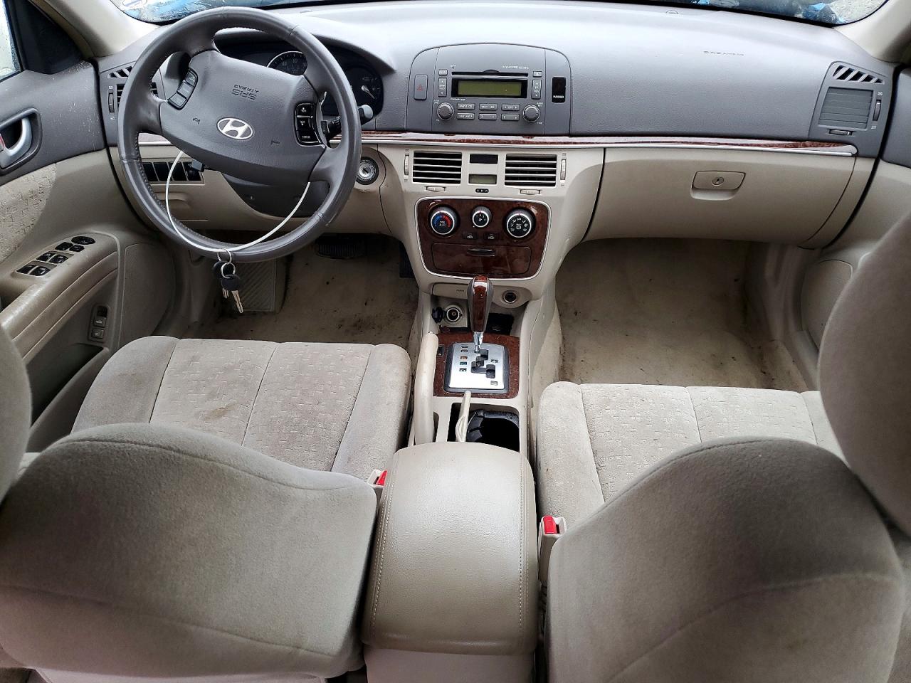 2007 Hyundai Sonata Se White vin: 5NPEU46F27H173724