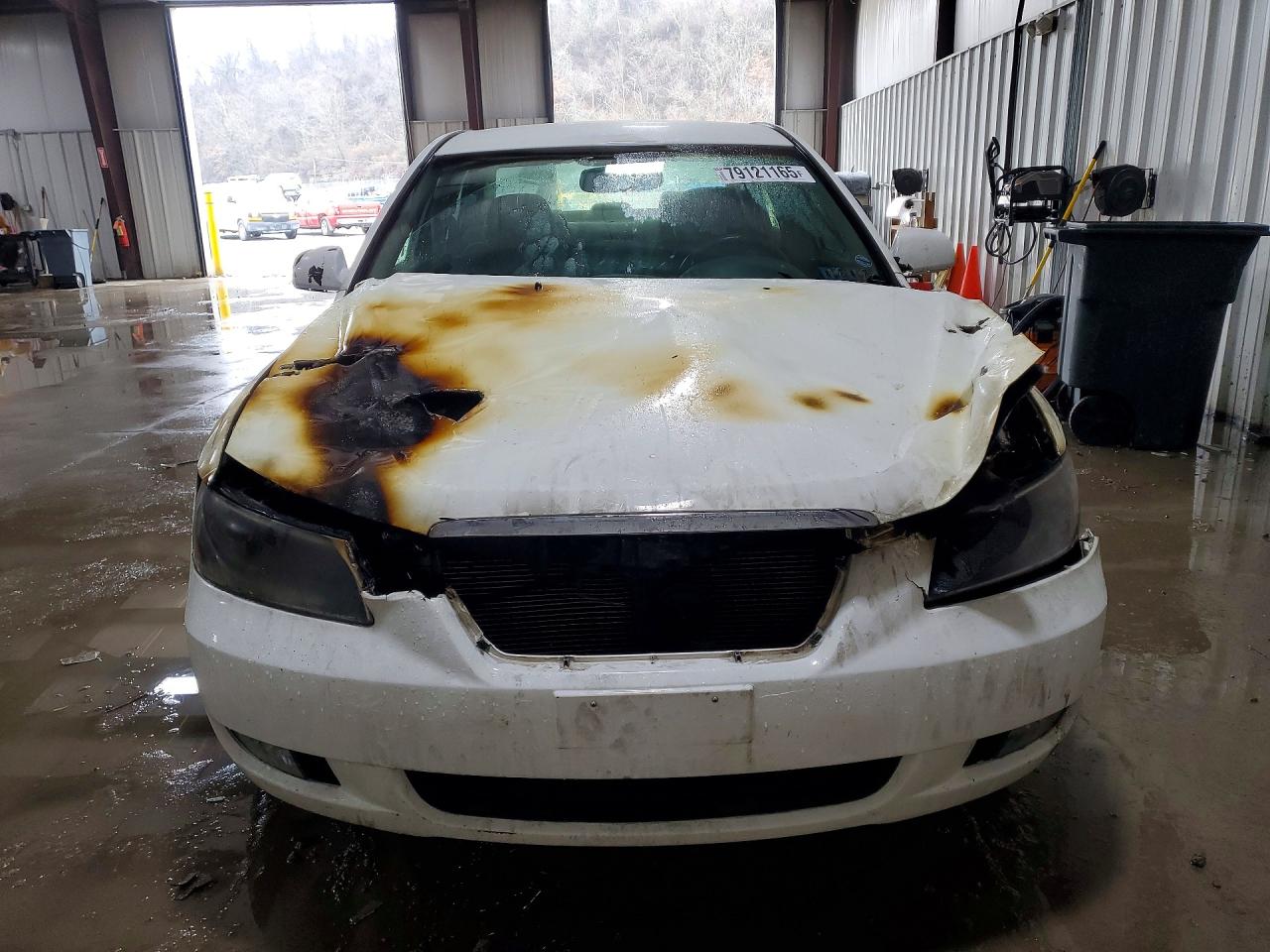 2007 Hyundai Sonata Se White vin: 5NPEU46F27H173724