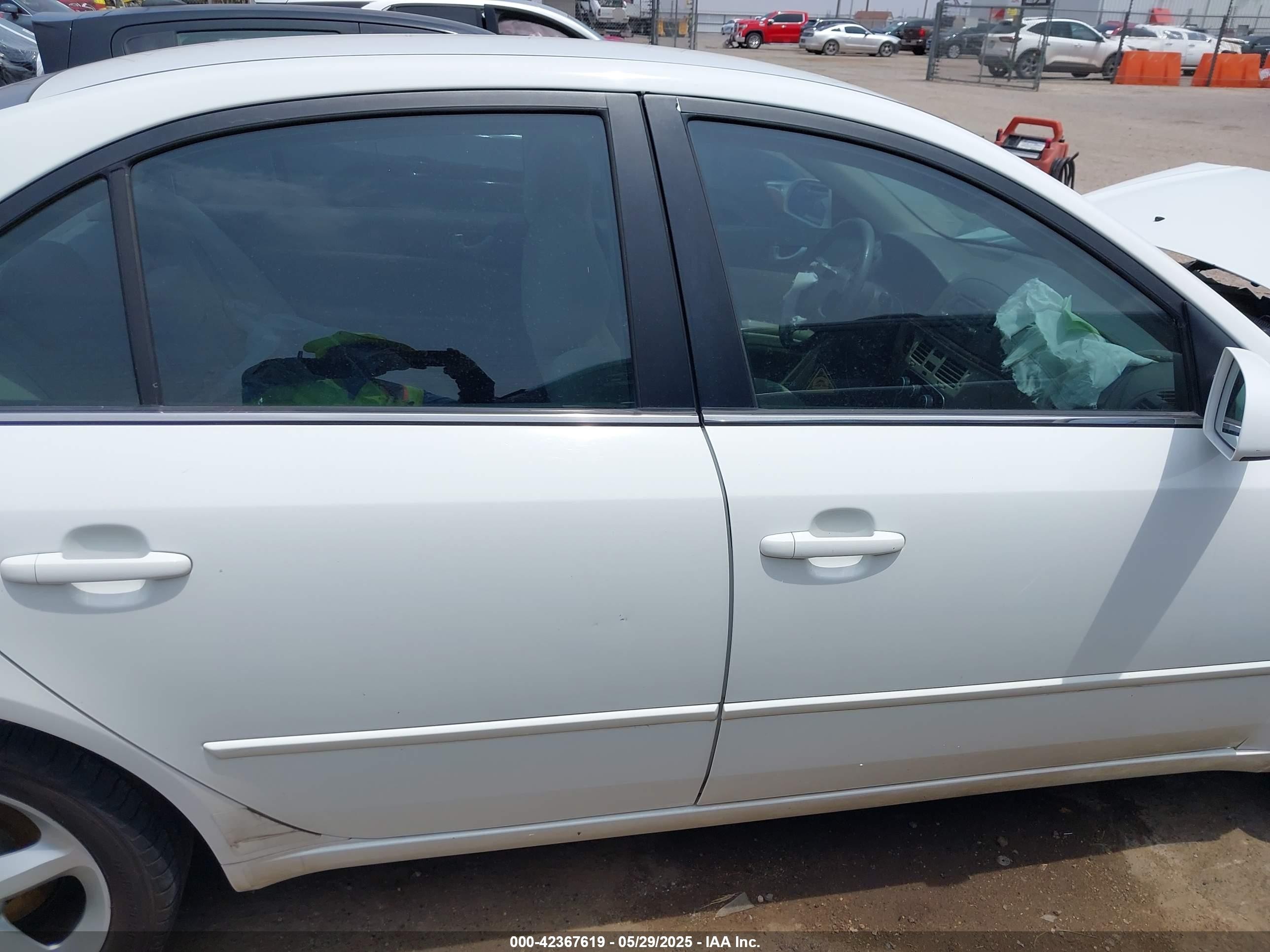 2007 Hyundai Sonata Limited/se V6 White vin: 5NPEU46F27H183623